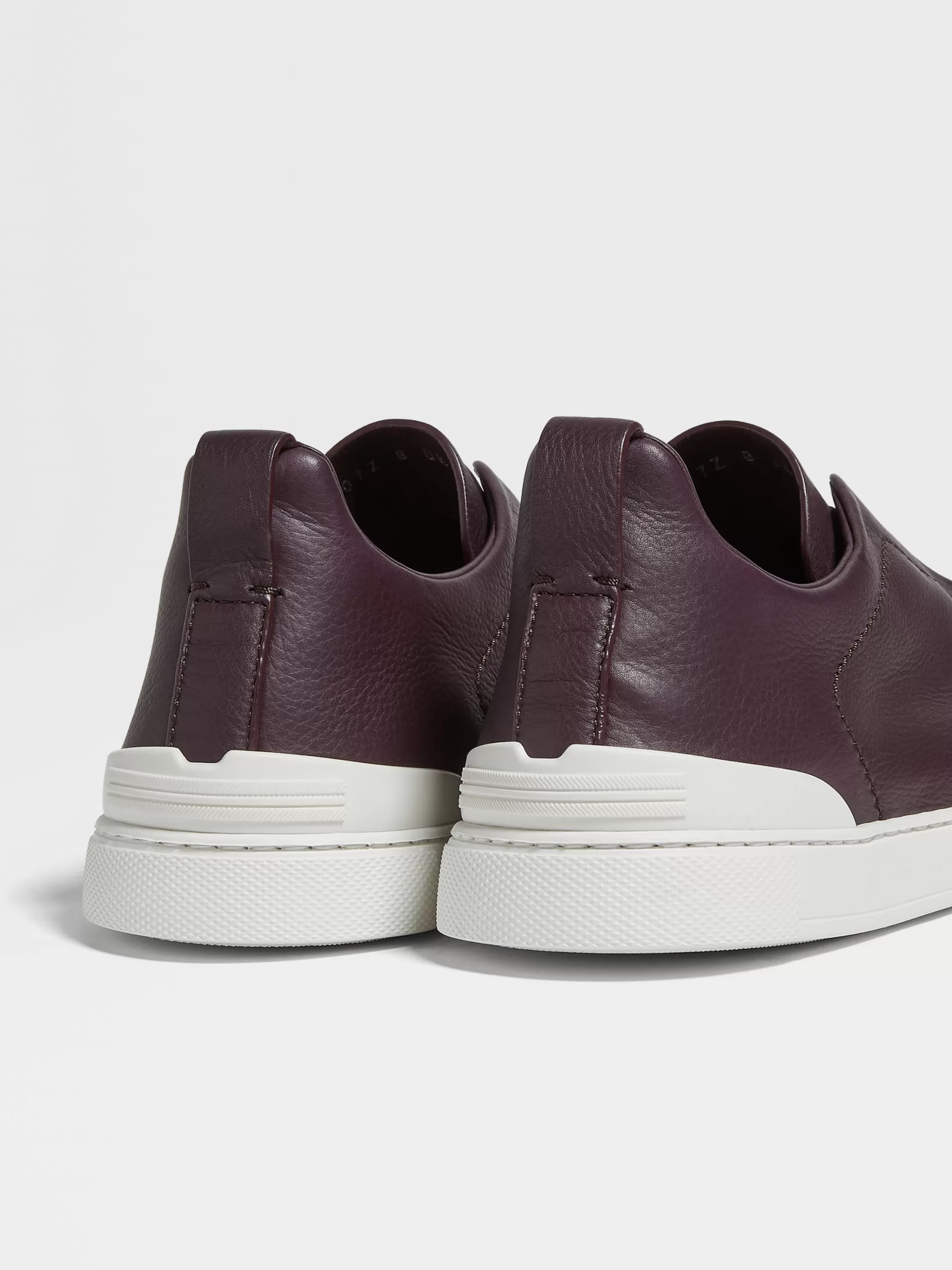 Baskets Triple Stitch™ SECONDSKIN Violet Foncé<ZEGNA Outlet