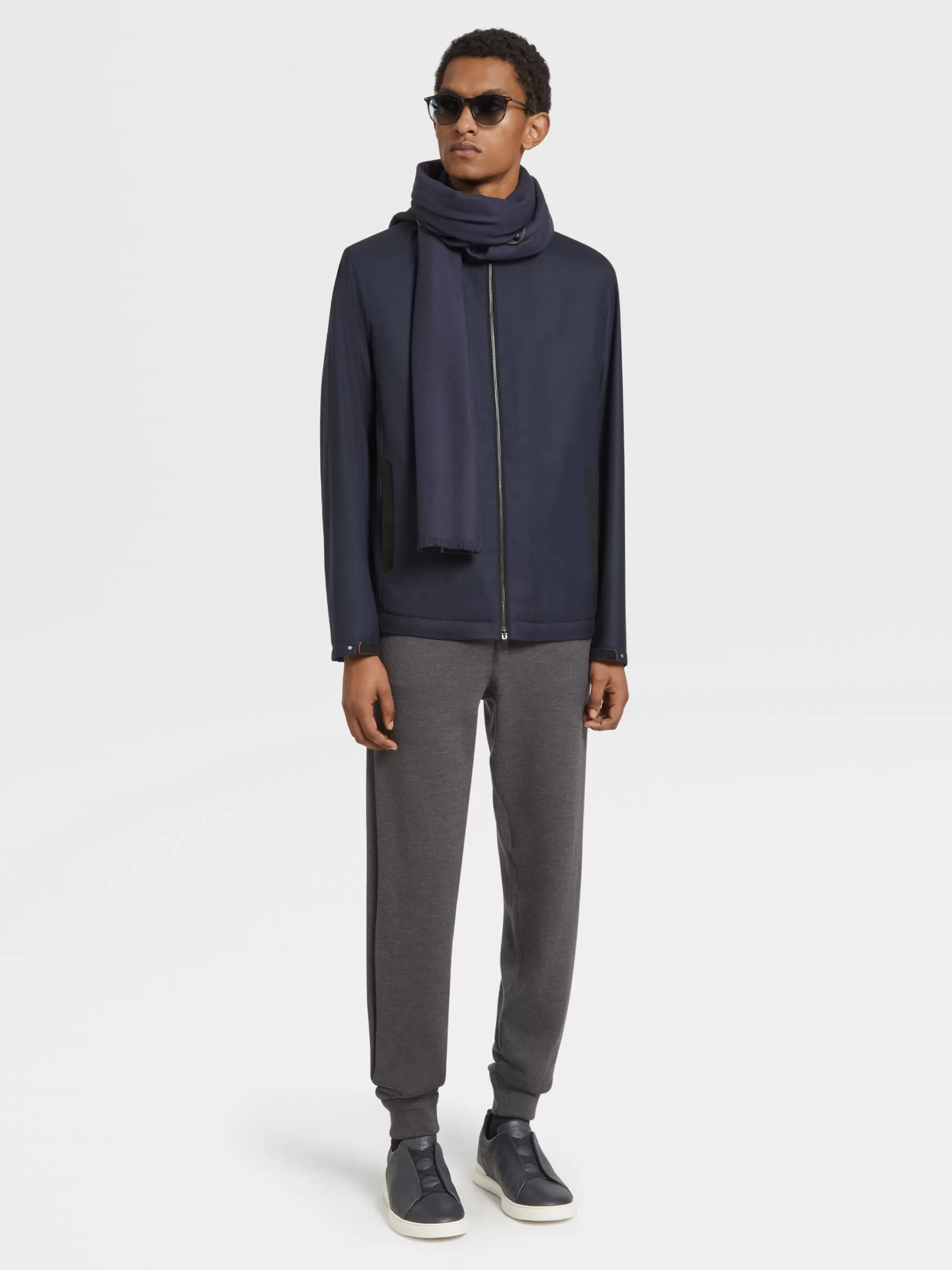 Blouson Matelassé à Capuche en Laine 12milmil12<ZEGNA New