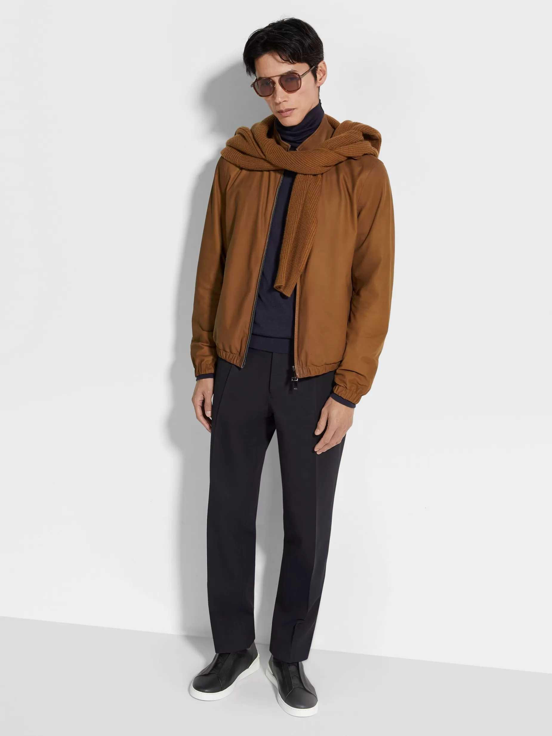 Blouson Réversible en Nubuck<ZEGNA Cheap