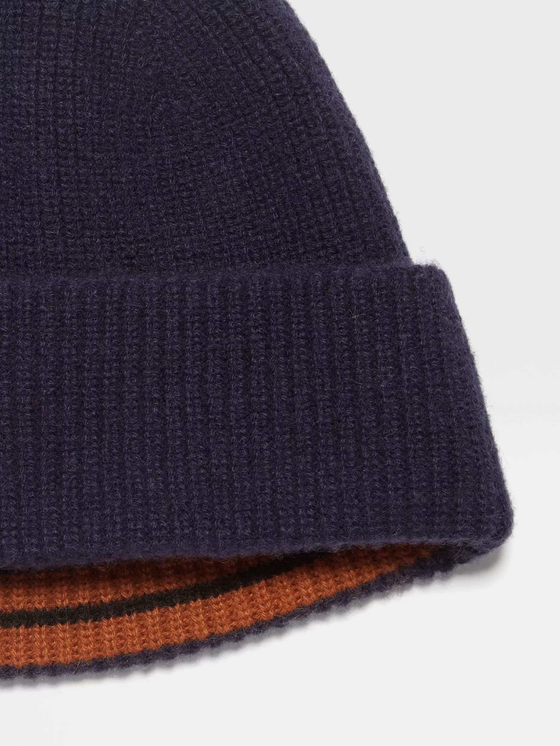 Bonnet en Oasi Cashmere Bleu Encre<ZEGNA Shop