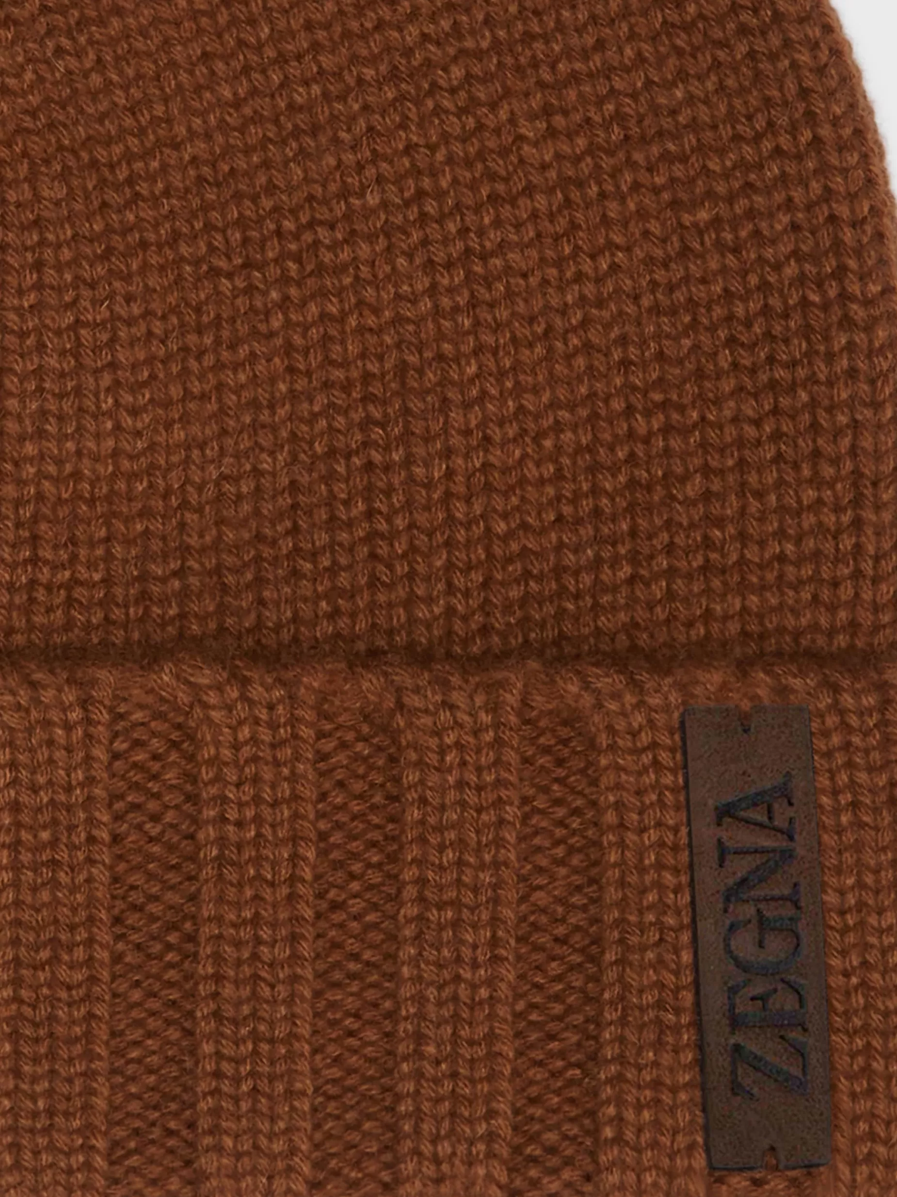 Bonnet en Oasi Cashmere Foliage Foncé<ZEGNA Online