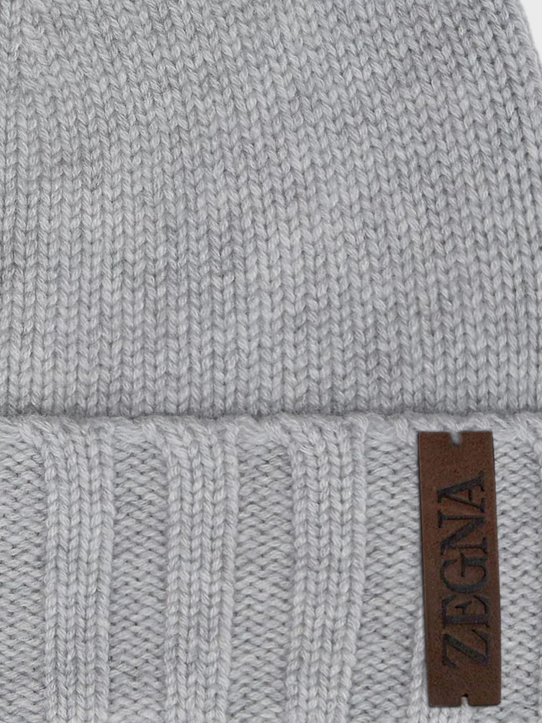 Bonnet en Oasi Cashmere Gris Foncé<ZEGNA Best Sale