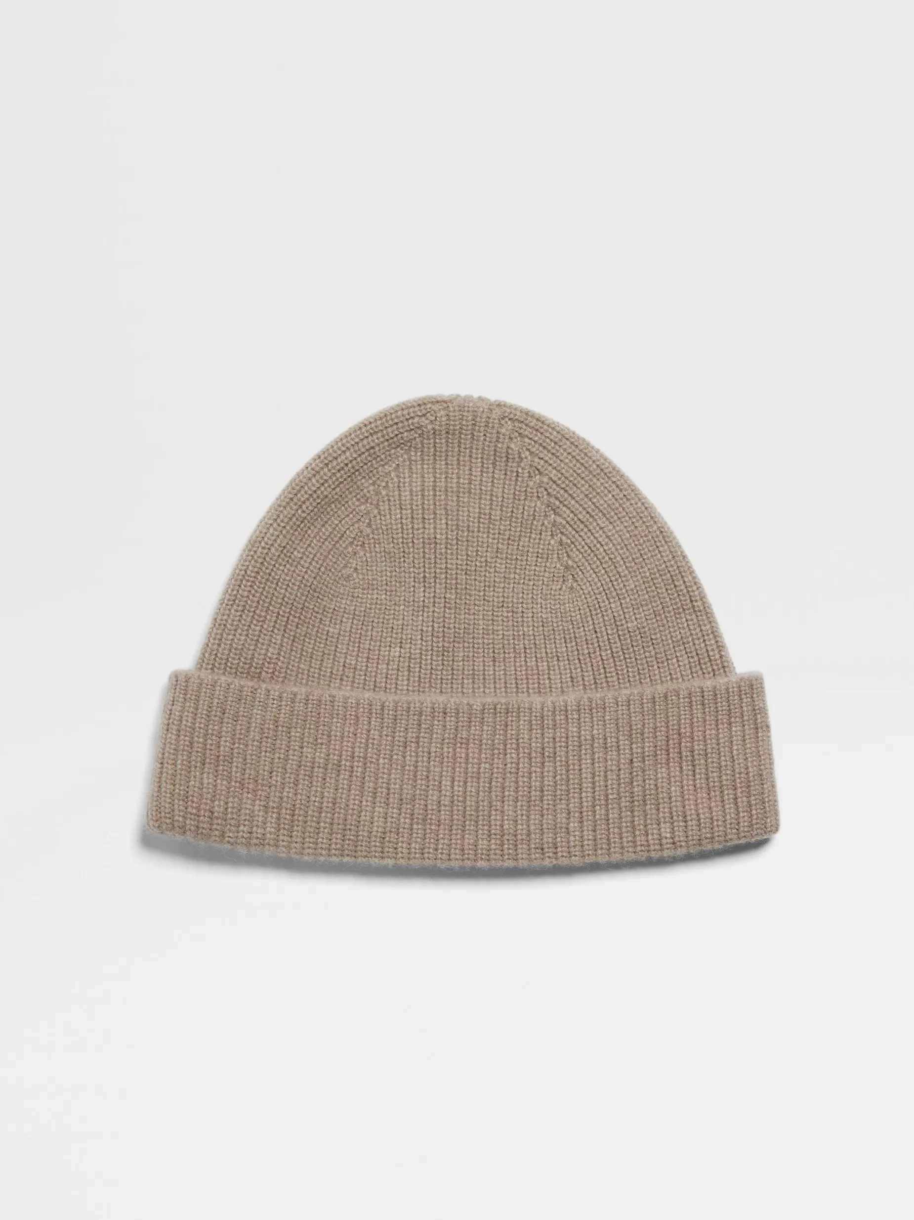 Bonnet en Oasi Cashmere Taupe Clair<ZEGNA Clearance