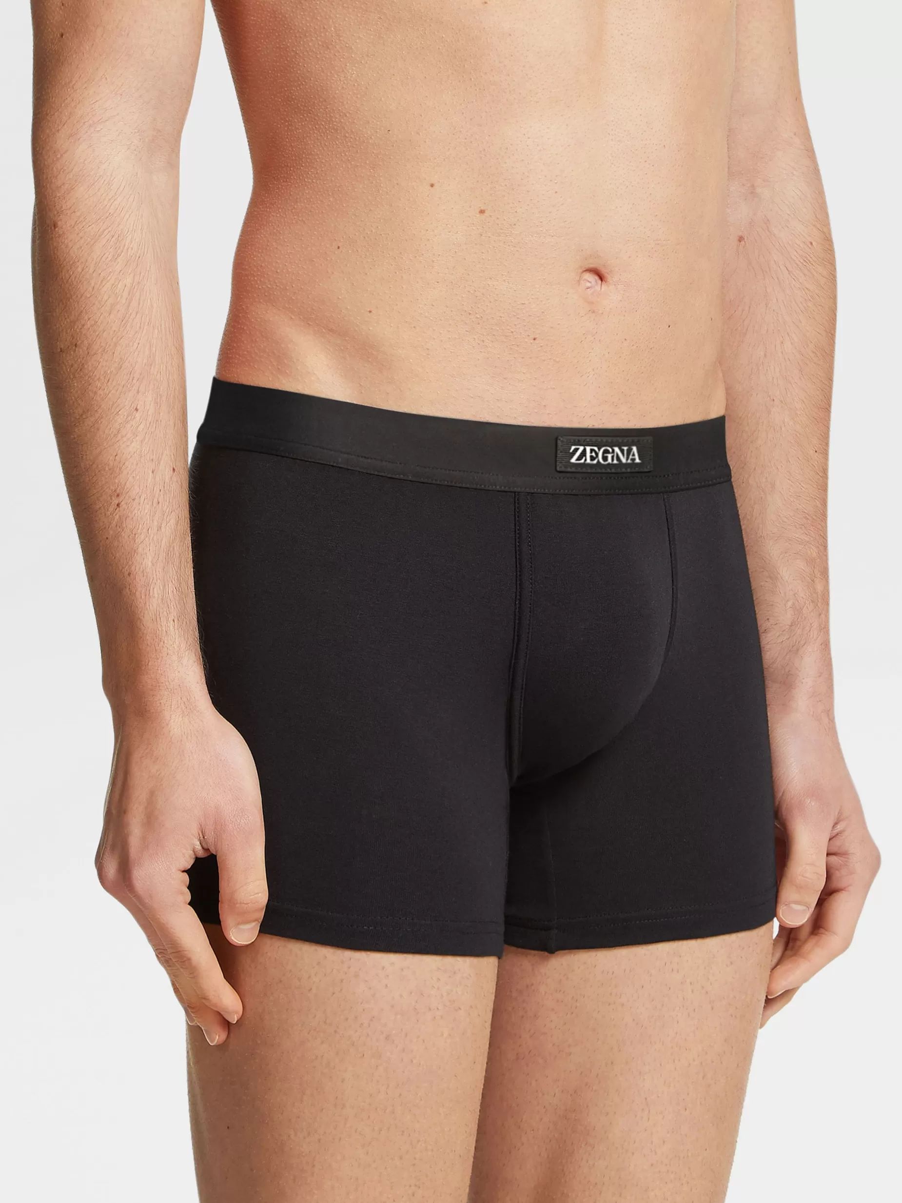 Boxer Long en Modal Extensible<ZEGNA Store