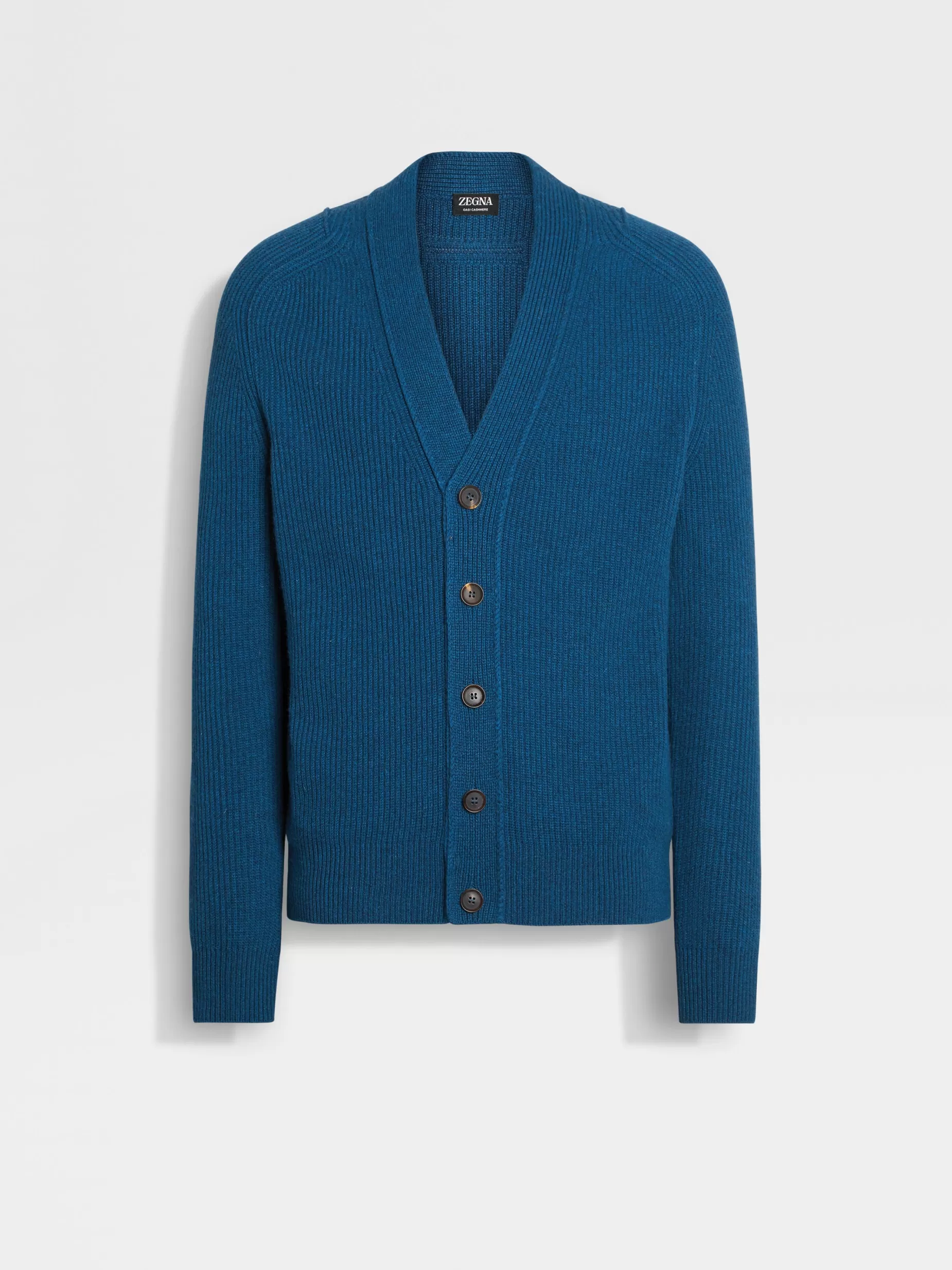 Cardigan Oasi Cashmere Bleu Sarcelle Vif<ZEGNA Best