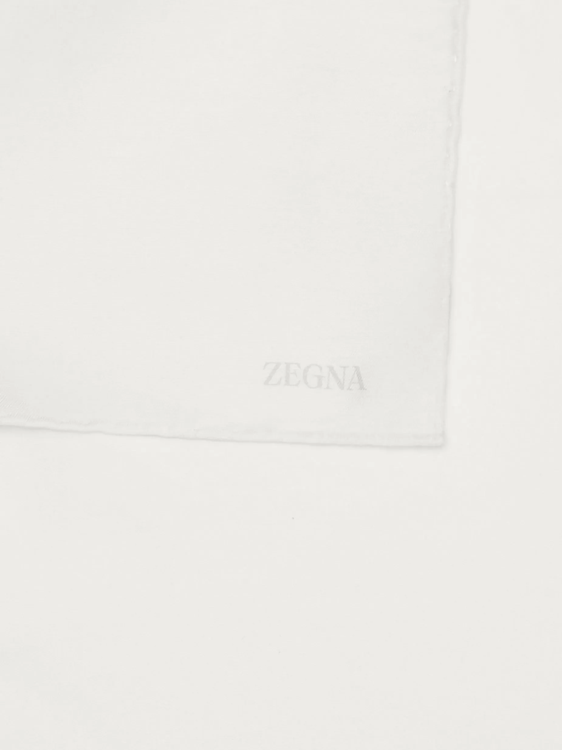 Carré de Poche en Coton et Soie<ZEGNA Shop