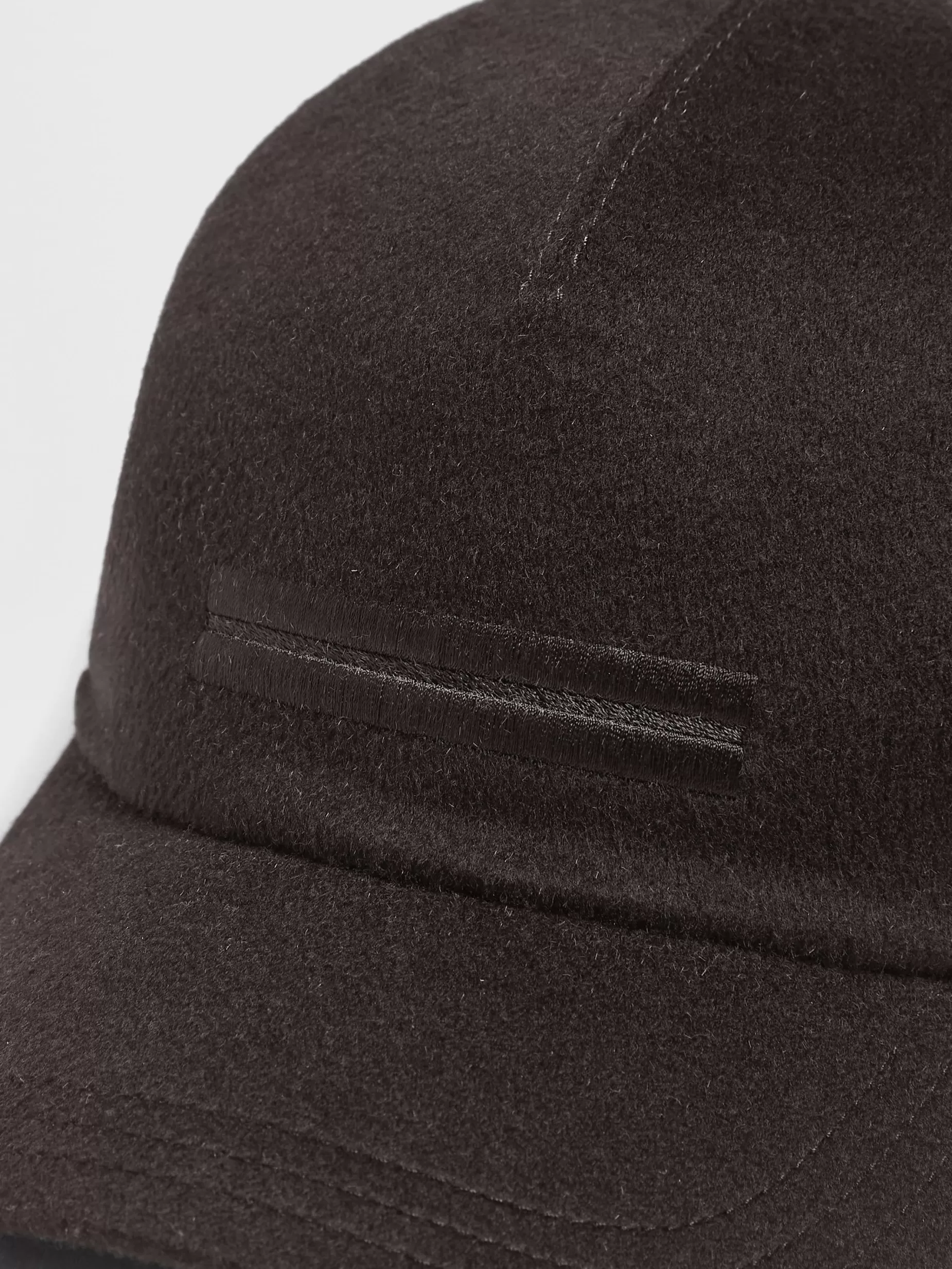 Casquette en Oasi Cashmere Marron Foncé<ZEGNA New