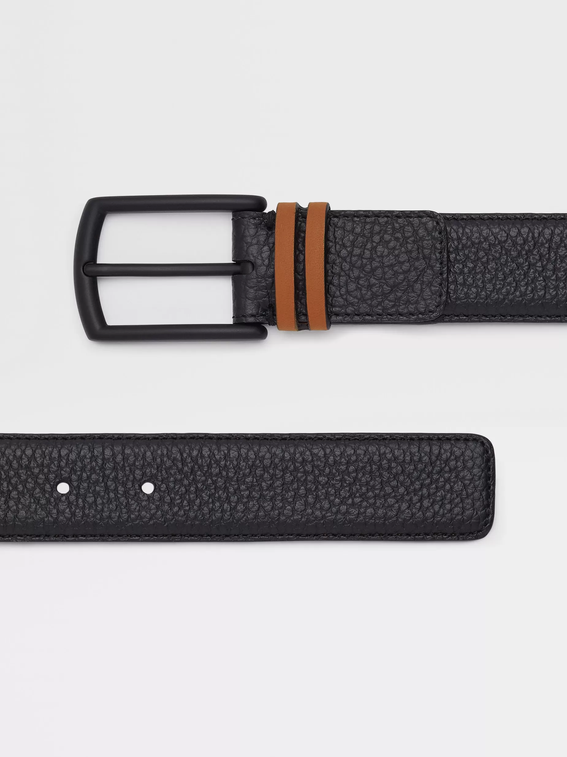 Ceinture en Cuir e<ZEGNA Sale