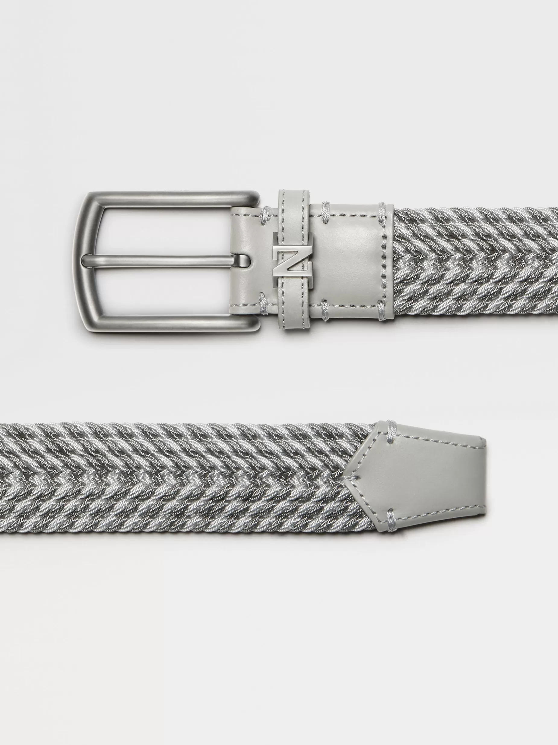 Ceinture en Rayonne Gris Chiné<ZEGNA Best