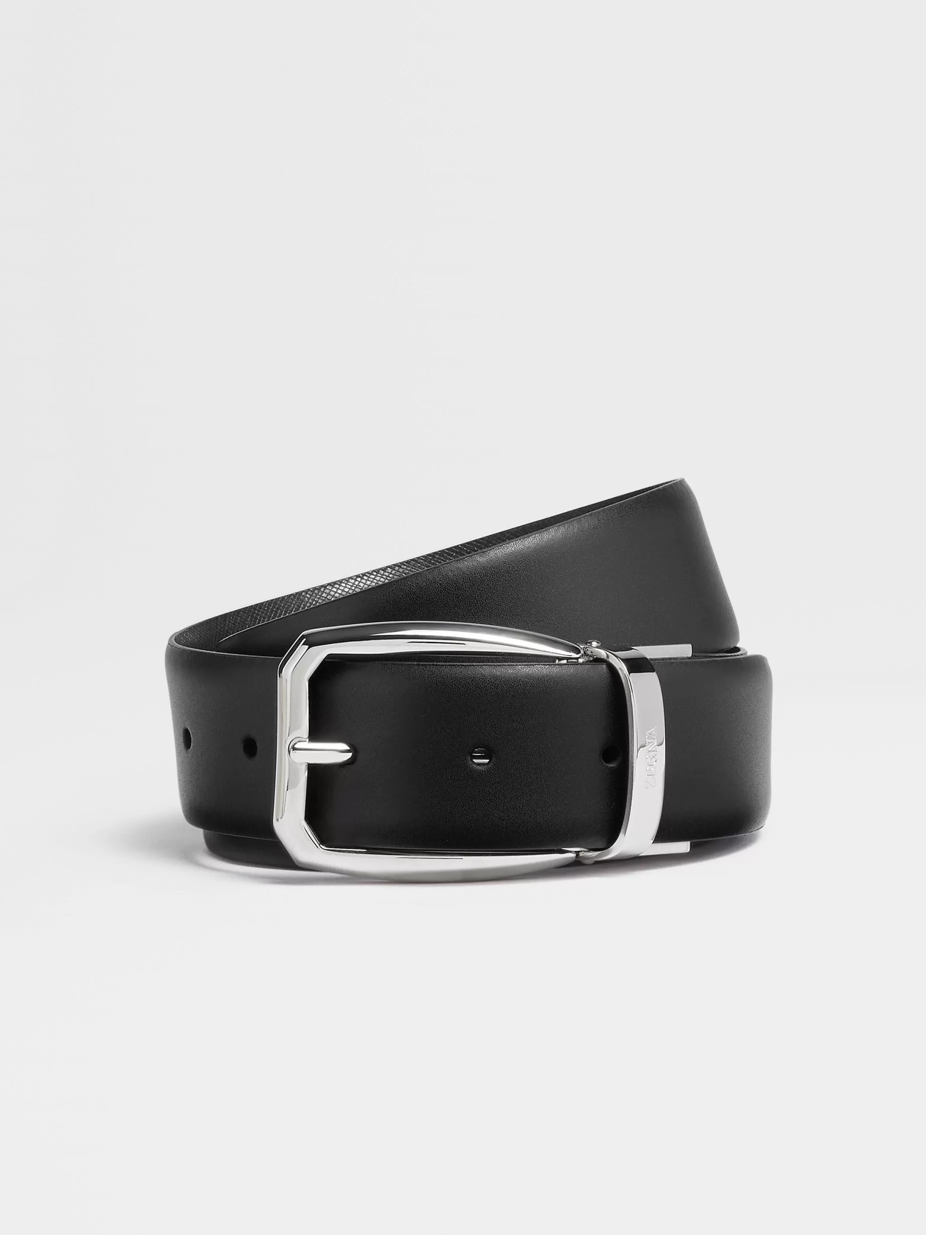 Ceinture Réversible en Cuir e<ZEGNA Shop