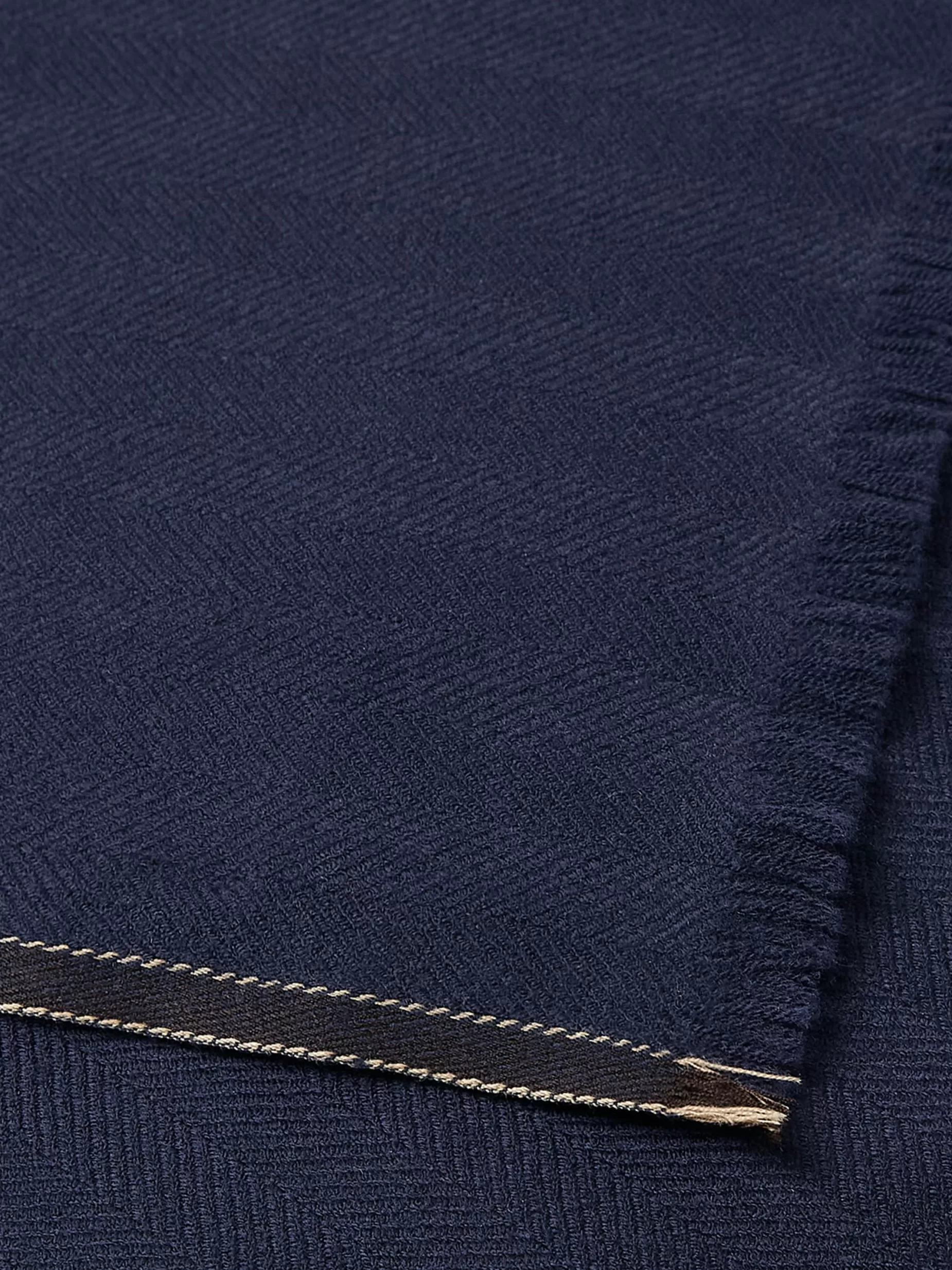 Écharpe en Laine 12milmil12 Bleu Foncé<ZEGNA Best Sale