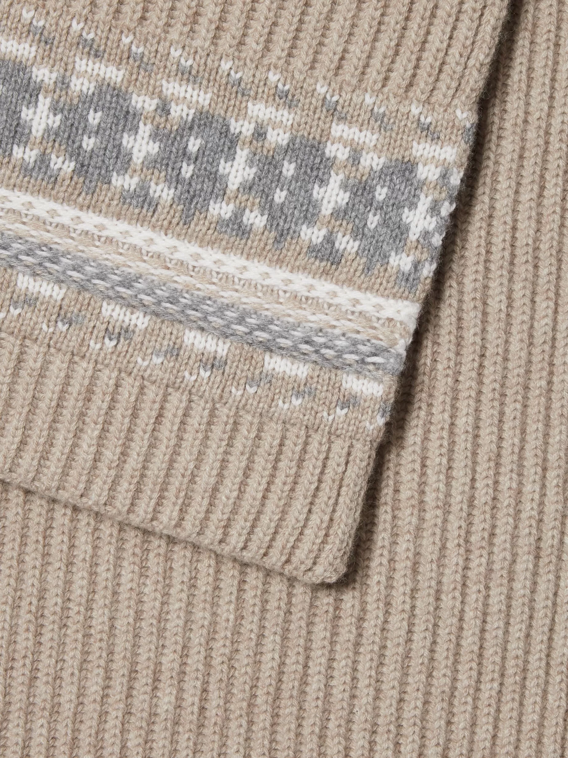 Écharpe en Oasi Cashmere Taupe Clair<ZEGNA Hot