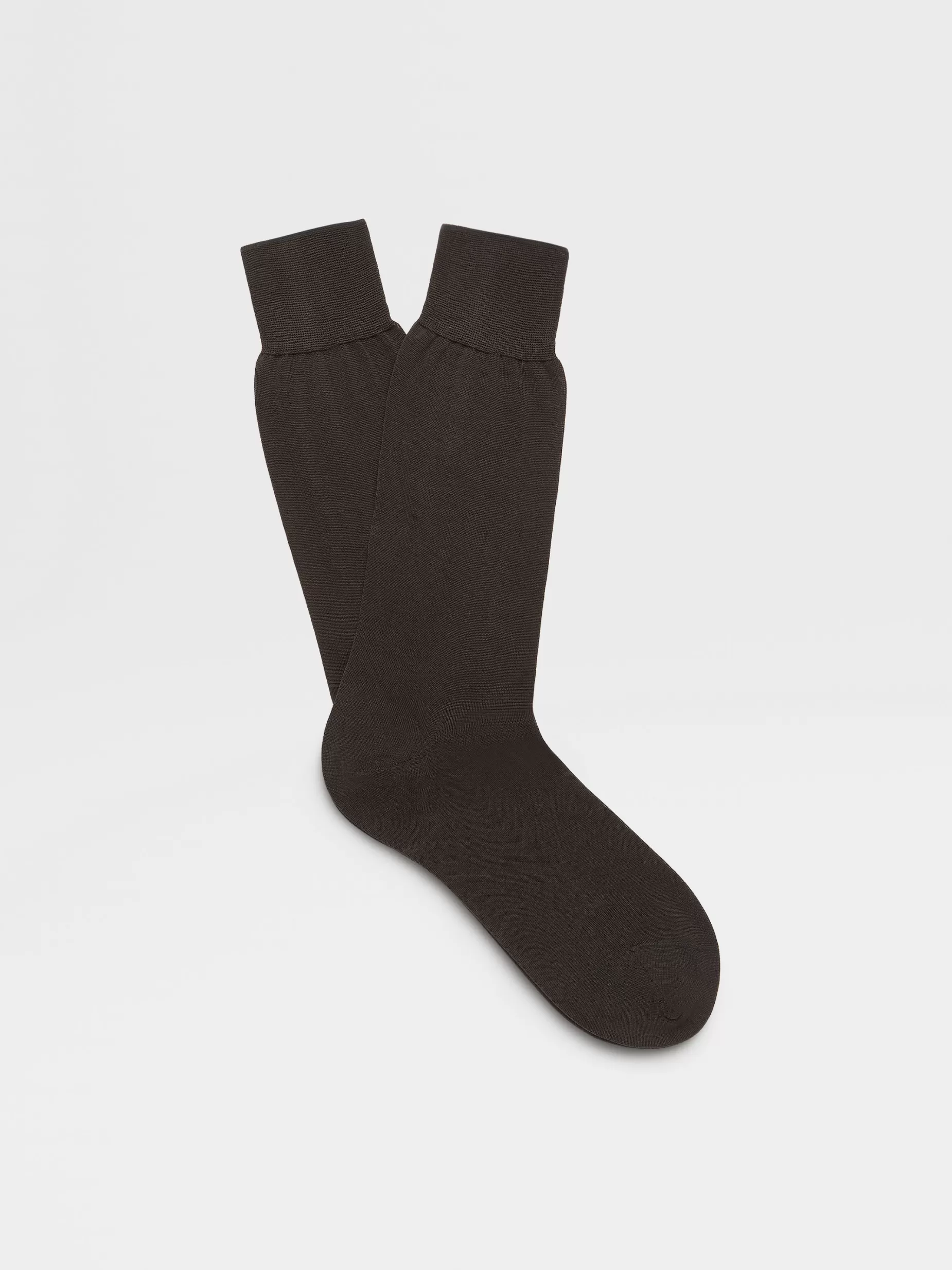 Chaussettes en Coton Gris Foncé<ZEGNA Cheap