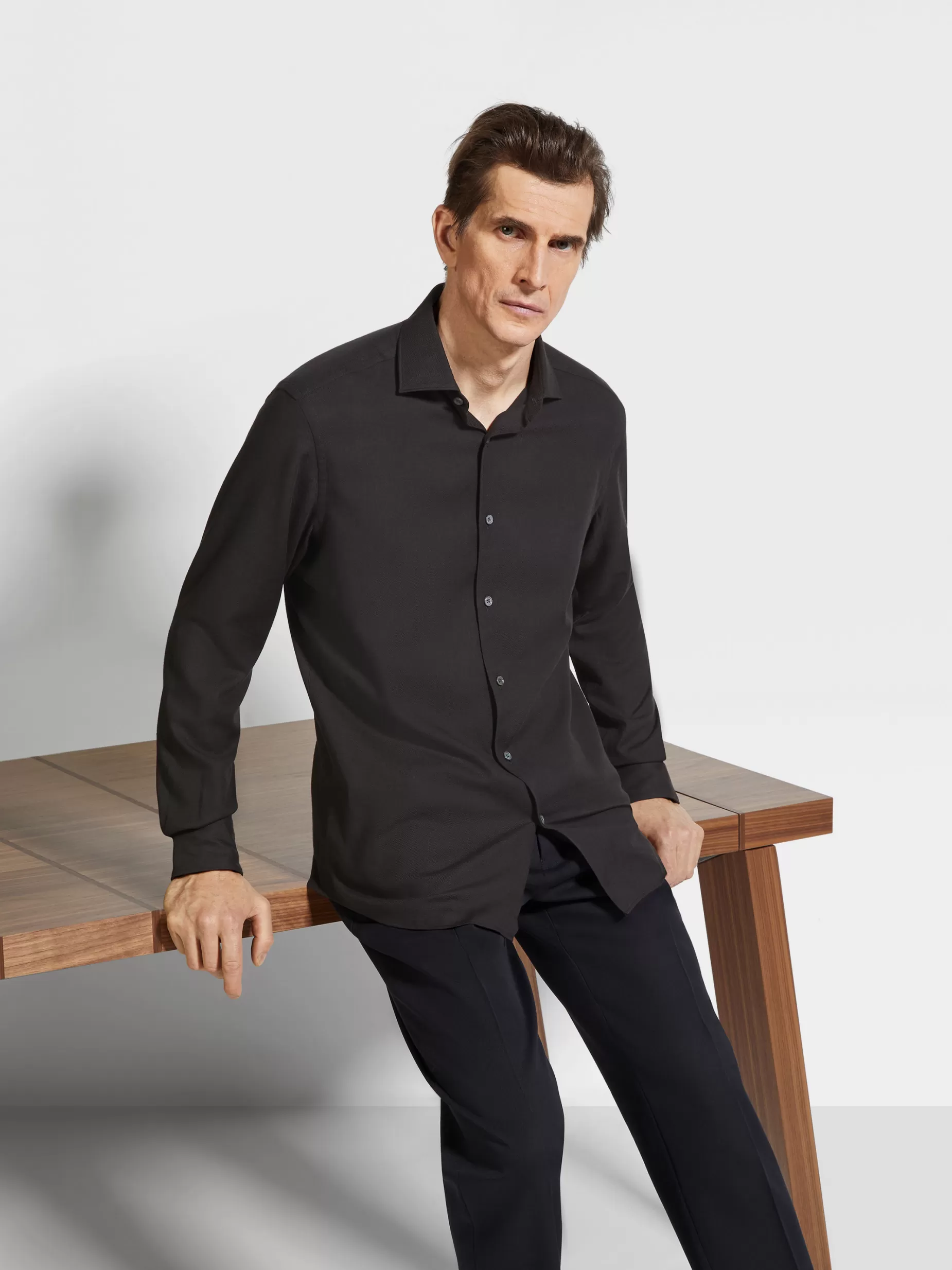 Chemise en Cashco<ZEGNA New