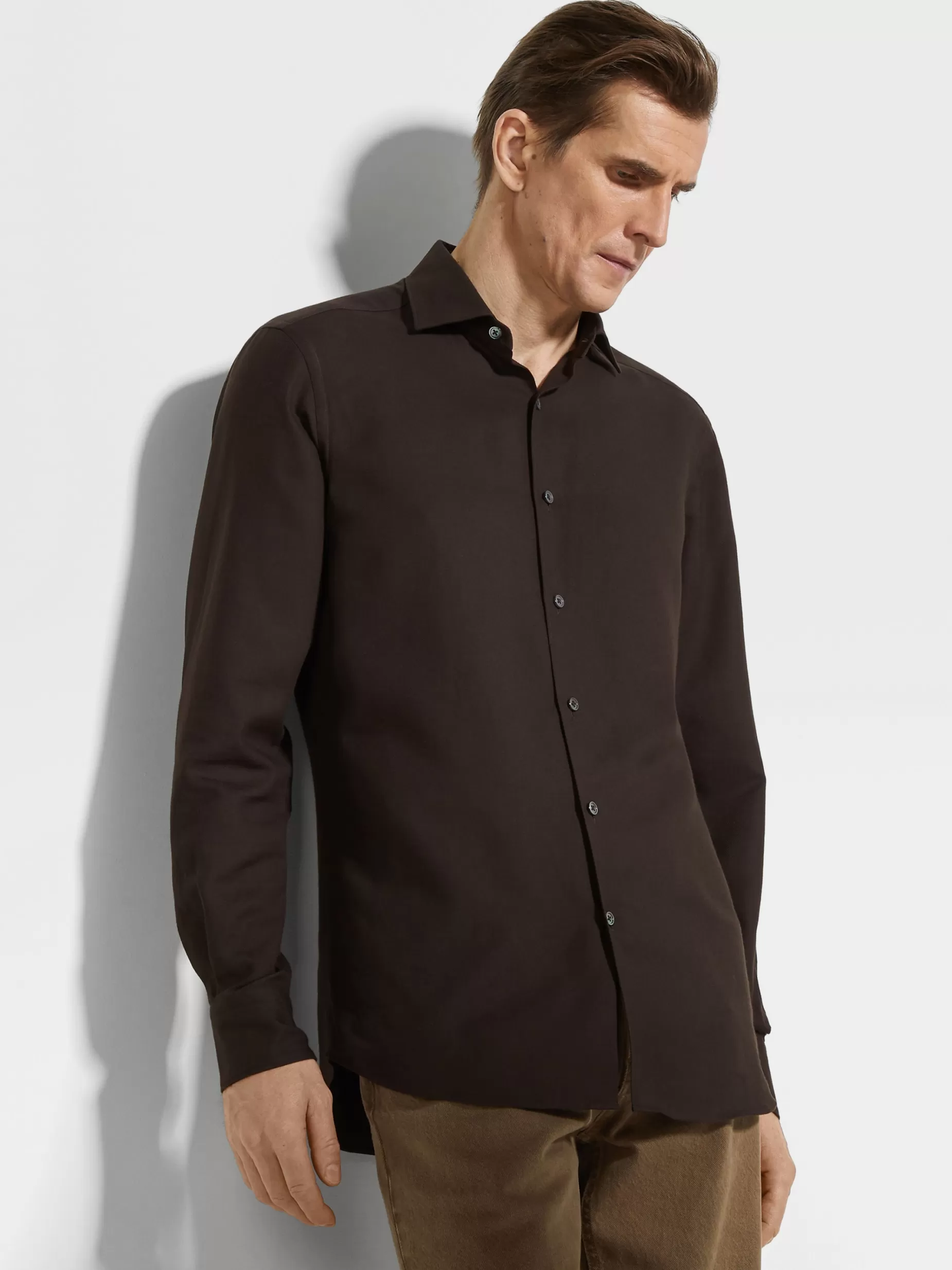 Chemise en Cashco<ZEGNA Discount