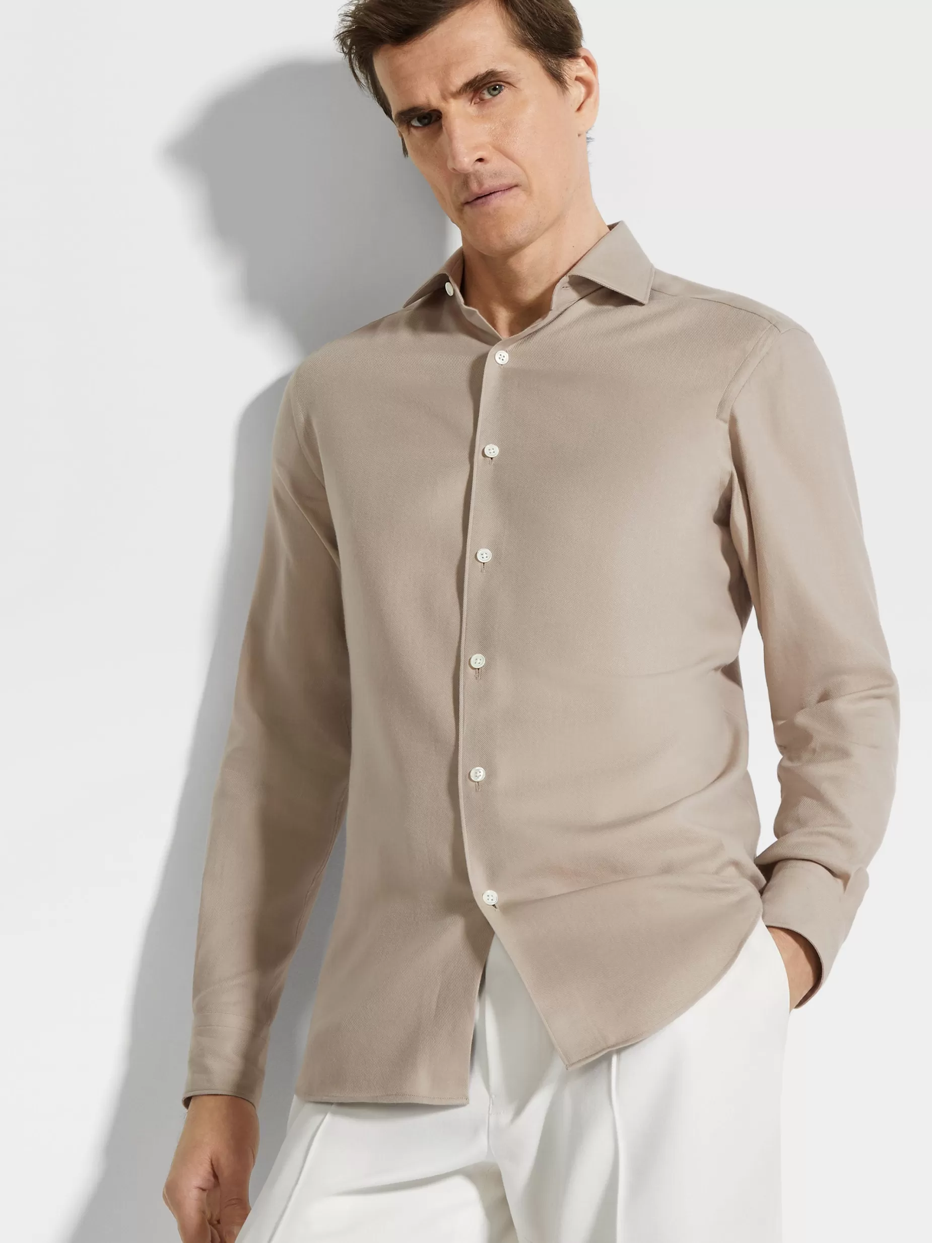 Chemise en Cashco<ZEGNA Discount