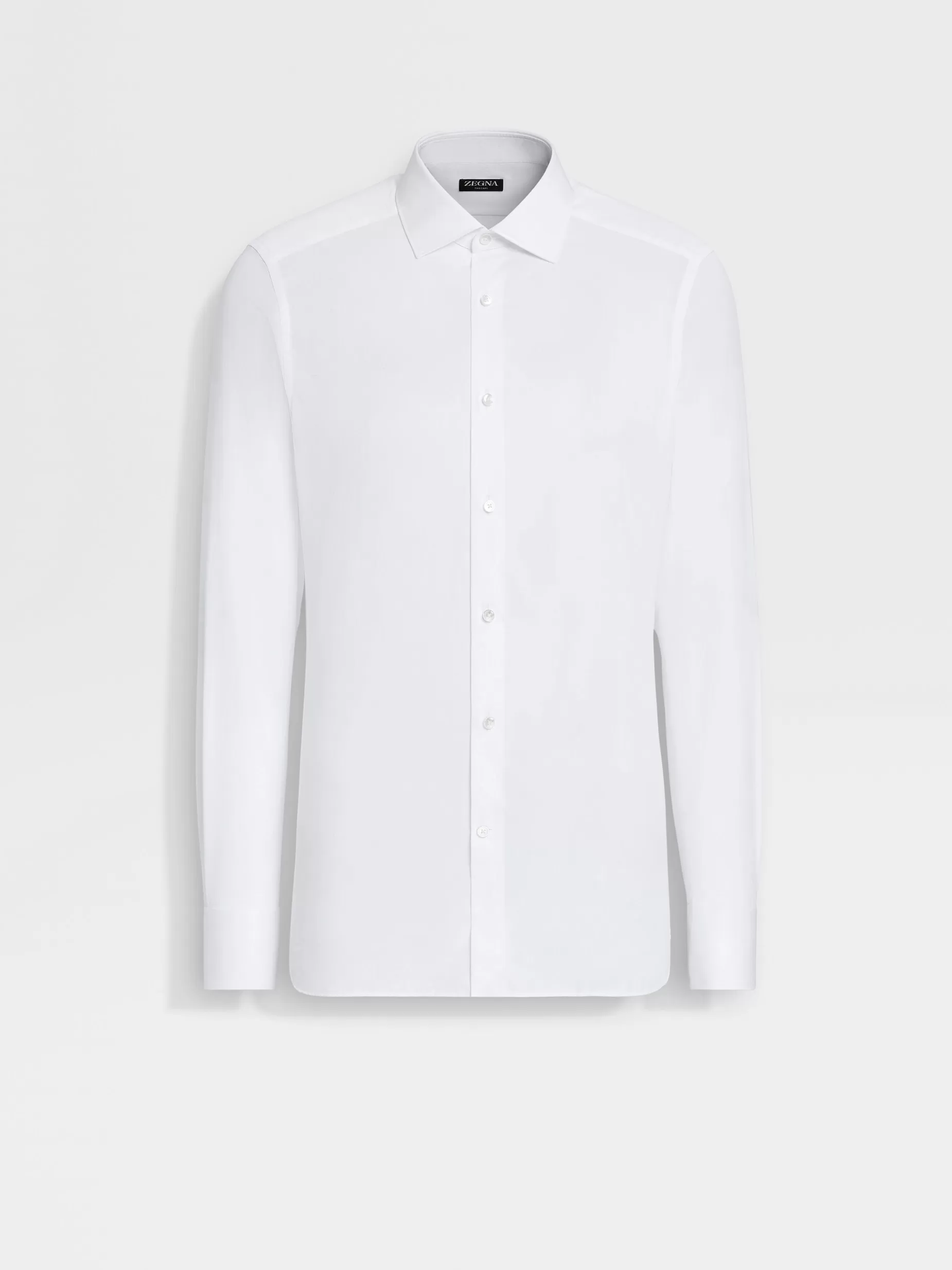 Chemise en Coton Trecapi à Fines Rayures Structurées he<ZEGNA Fashion