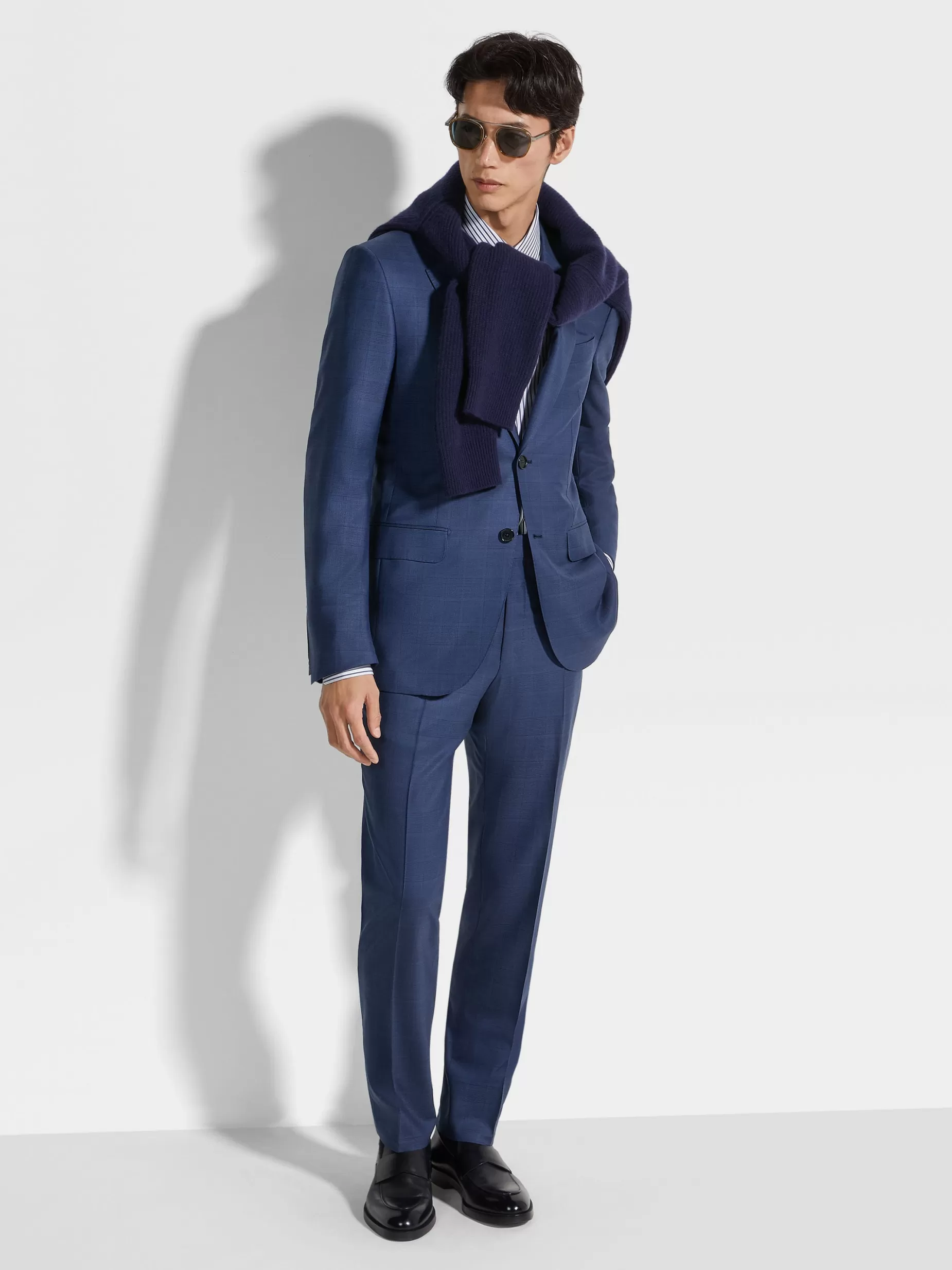 Costume en Laine Centoventimila Bleu Workwear<ZEGNA Fashion