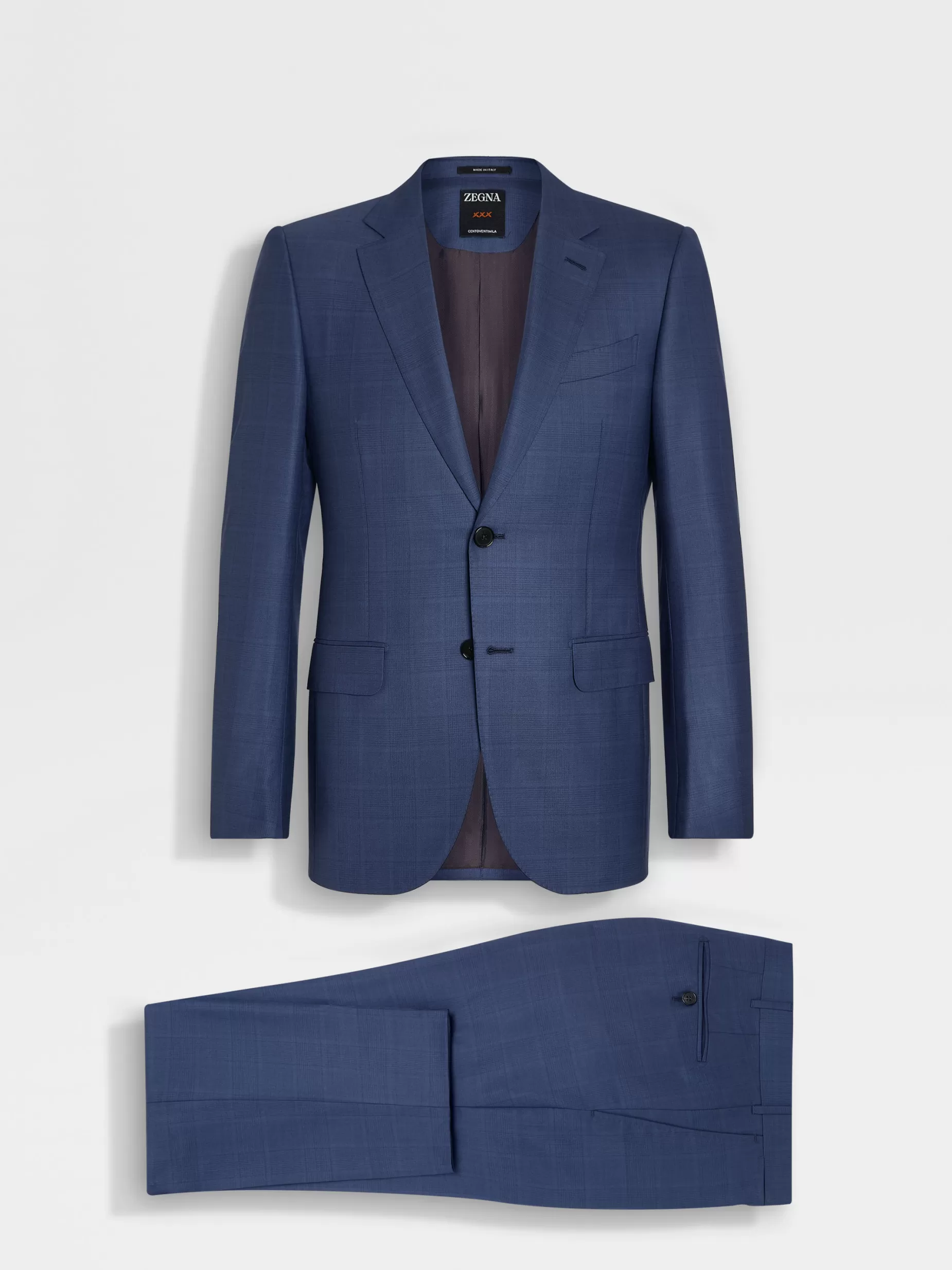 Costume en Laine Centoventimila Bleu Workwear<ZEGNA Fashion