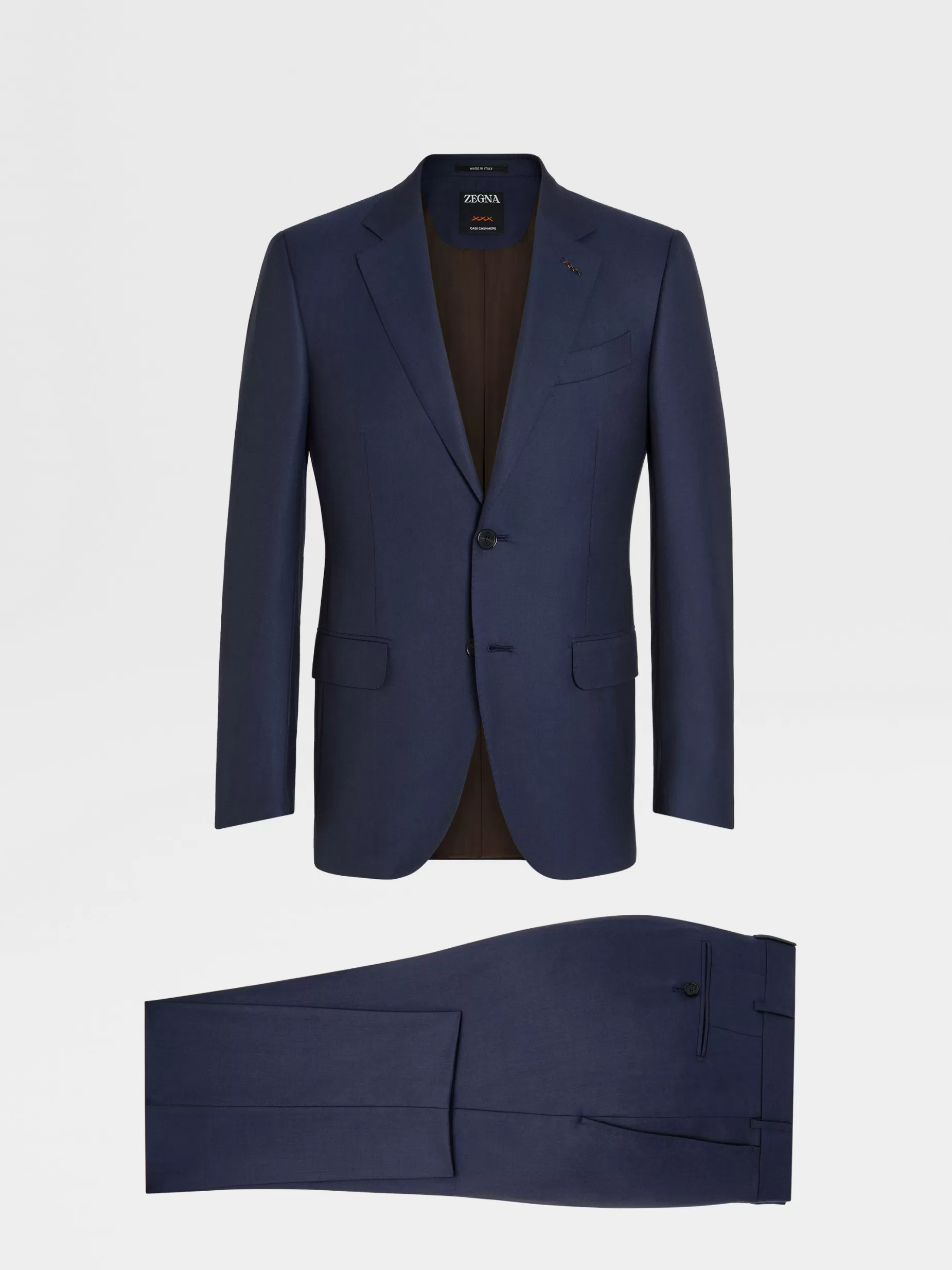 Costume en Oasi Cashmere Bleu Foncé<ZEGNA Flash Sale