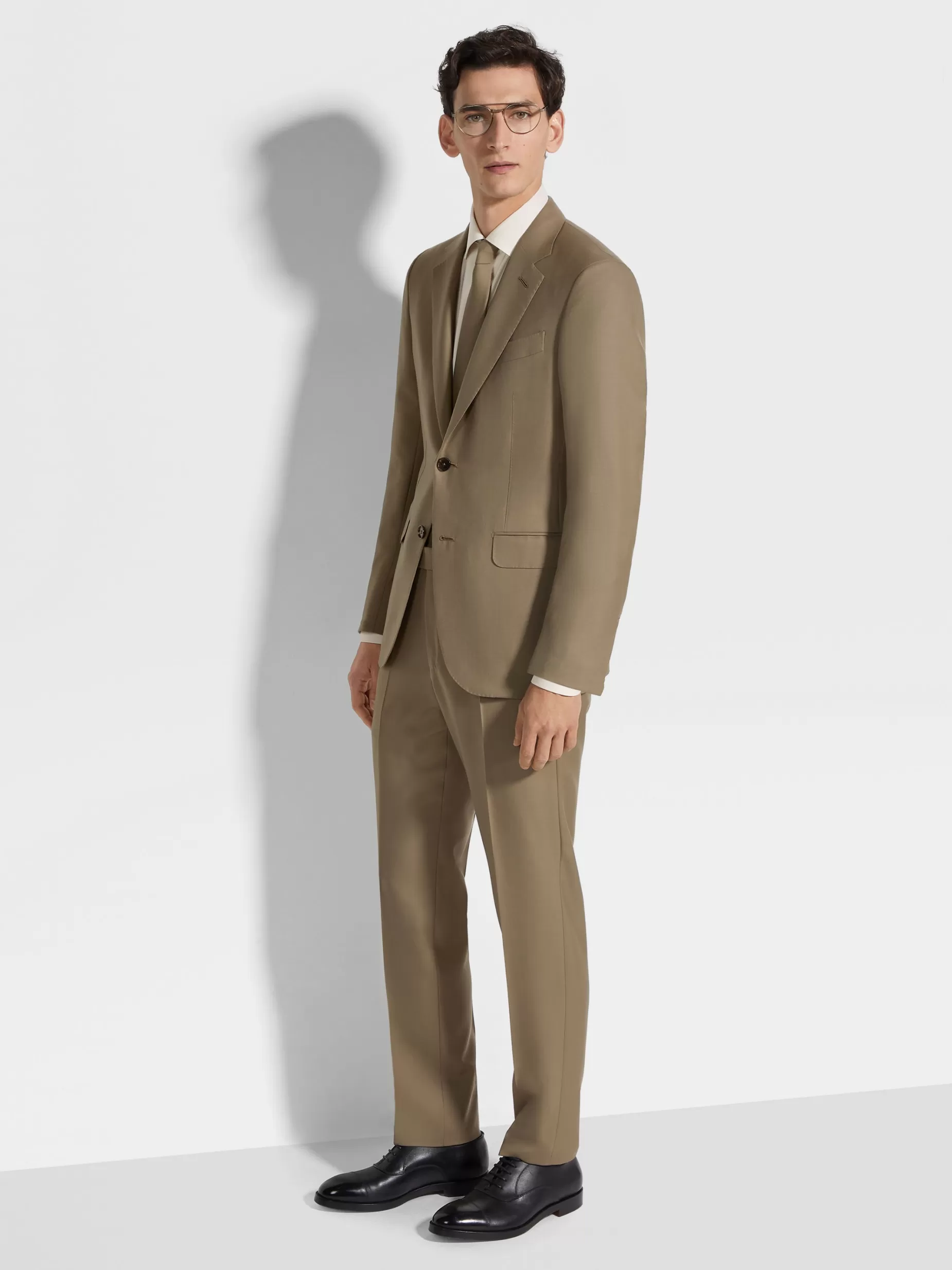 Costume en Oasi Cashmere Ocre Foncé<ZEGNA New