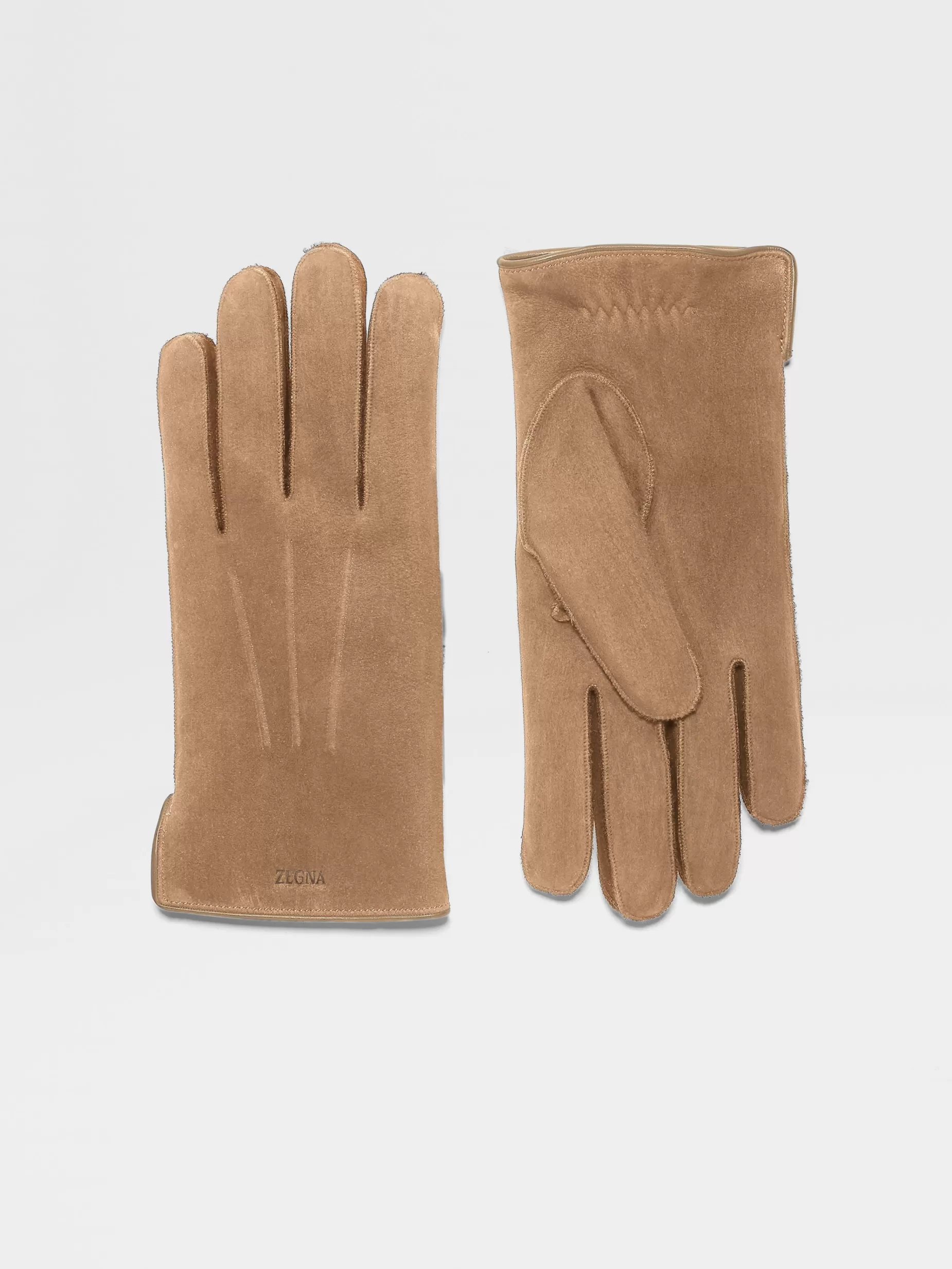 Gants en Veau Velours s<ZEGNA Cheap