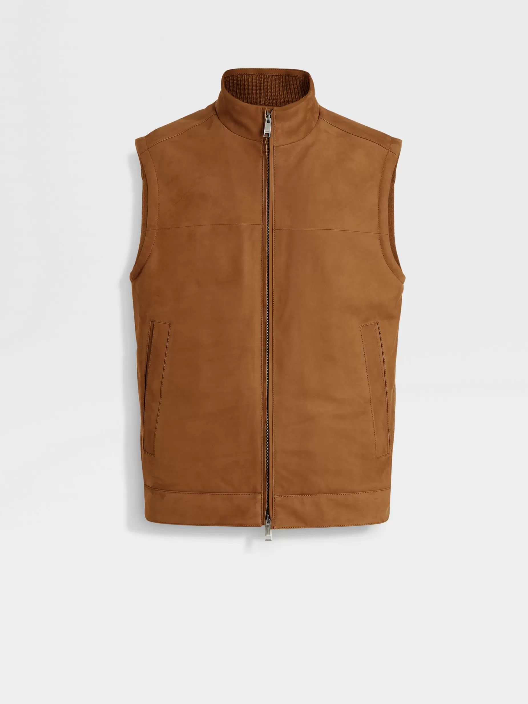 Gilet Sans Manches en Cuir<ZEGNA Shop