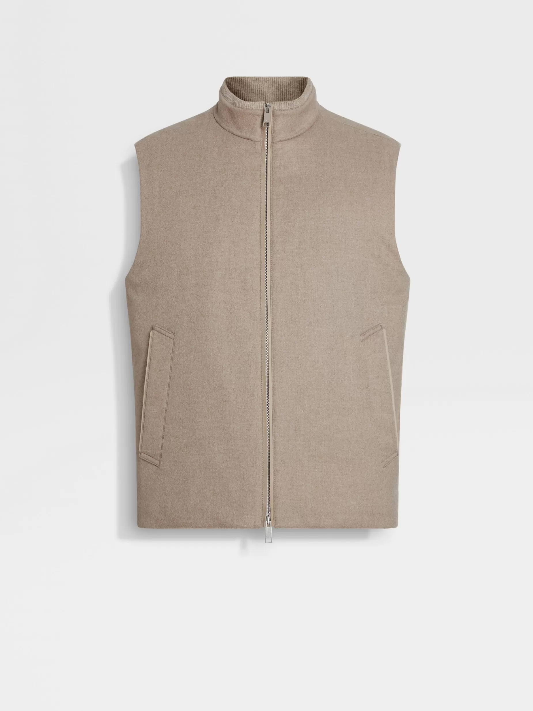 Gilet Sans Manches en Oasi Cashmere Elements<ZEGNA Cheap