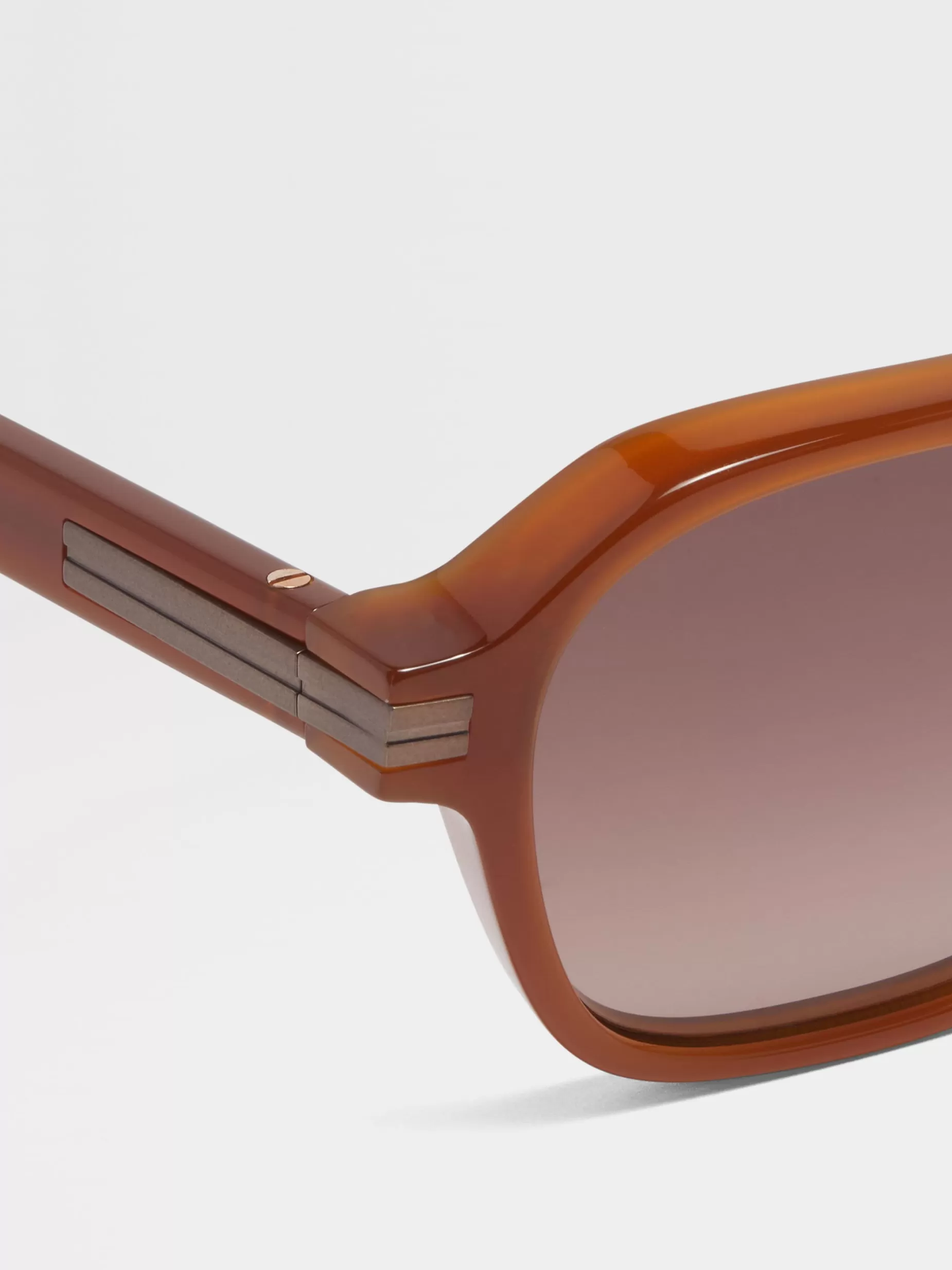 Lunettes de Soleil Aurora II en Acétate<ZEGNA Hot