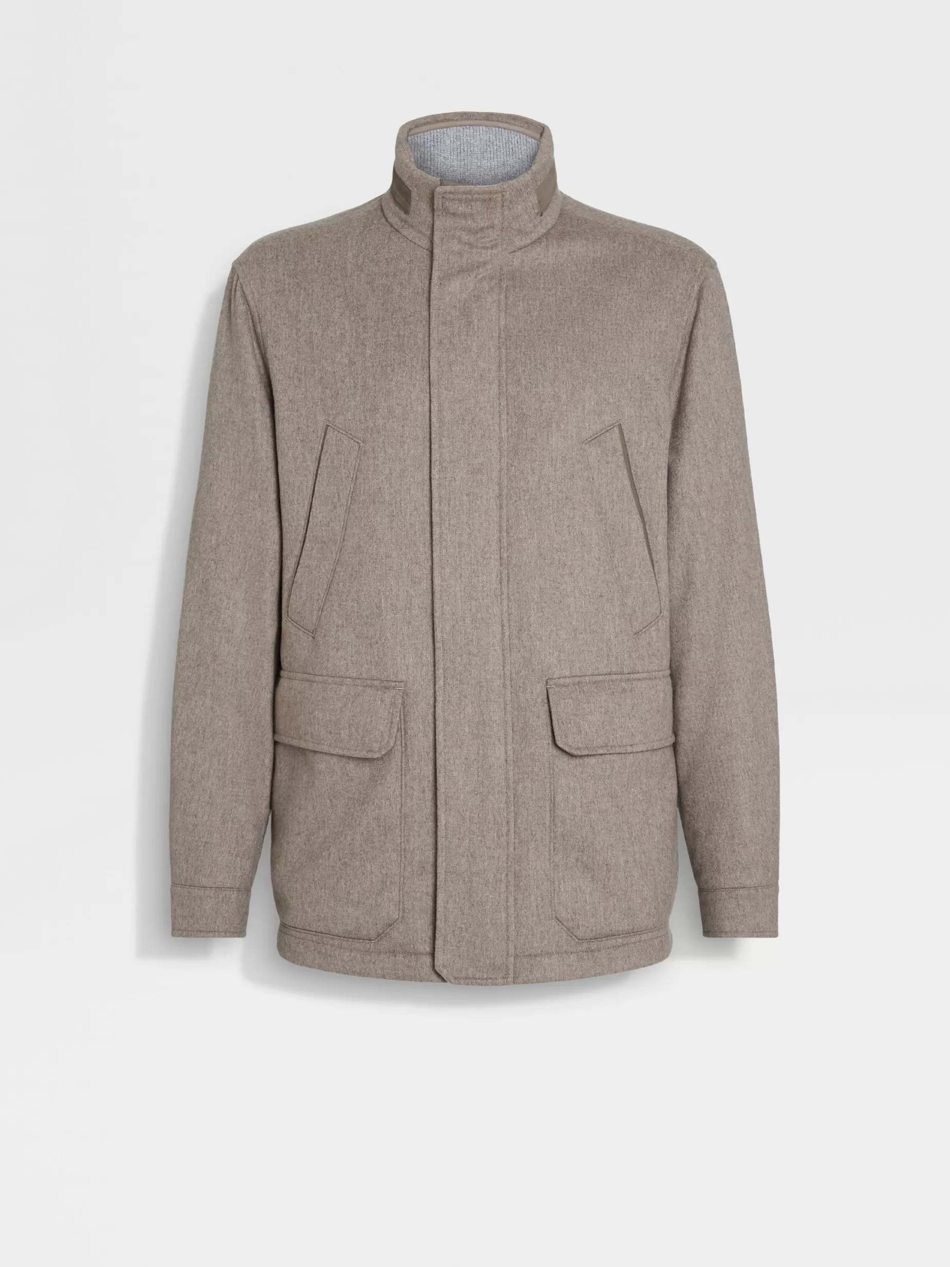 Manteau Court en Oasi Cashmere Elements<ZEGNA Shop