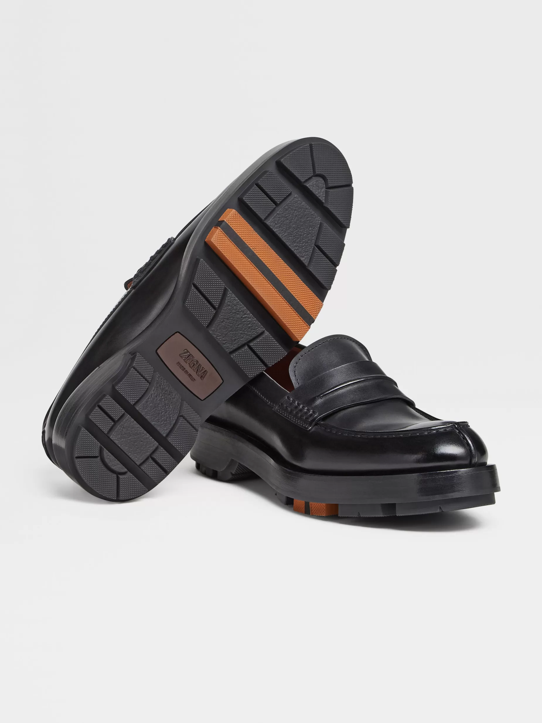 Mocassins en Cuir Poncé Udine s<ZEGNA New