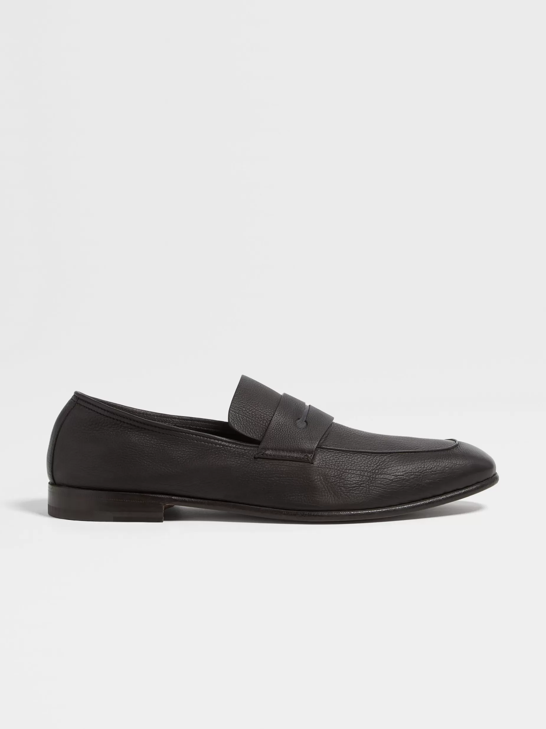 Mocassins L'Asola SECONDSKIN Marron Foncé<ZEGNA Discount