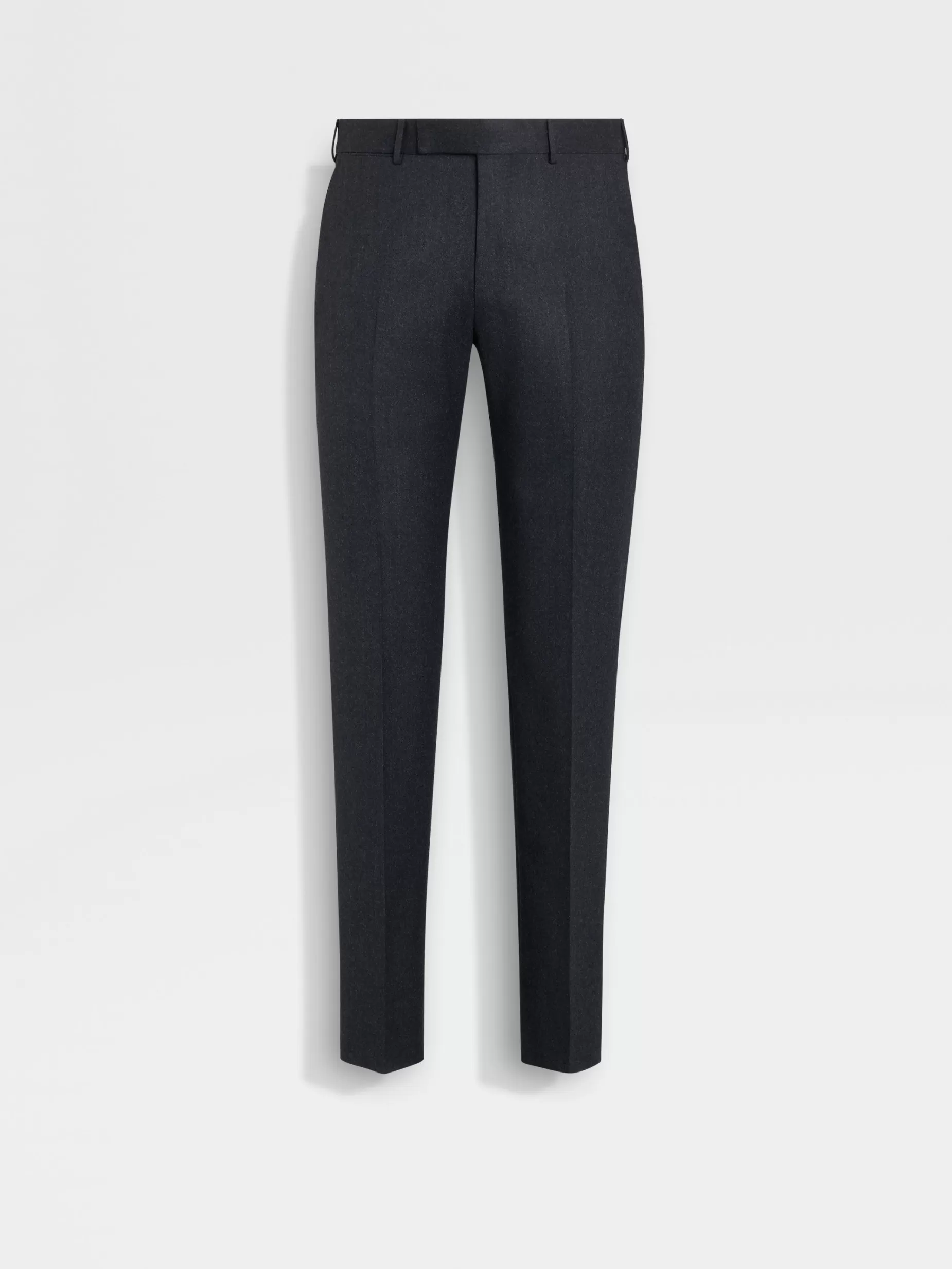 Pantalon en Laine Gris Foncé<ZEGNA New