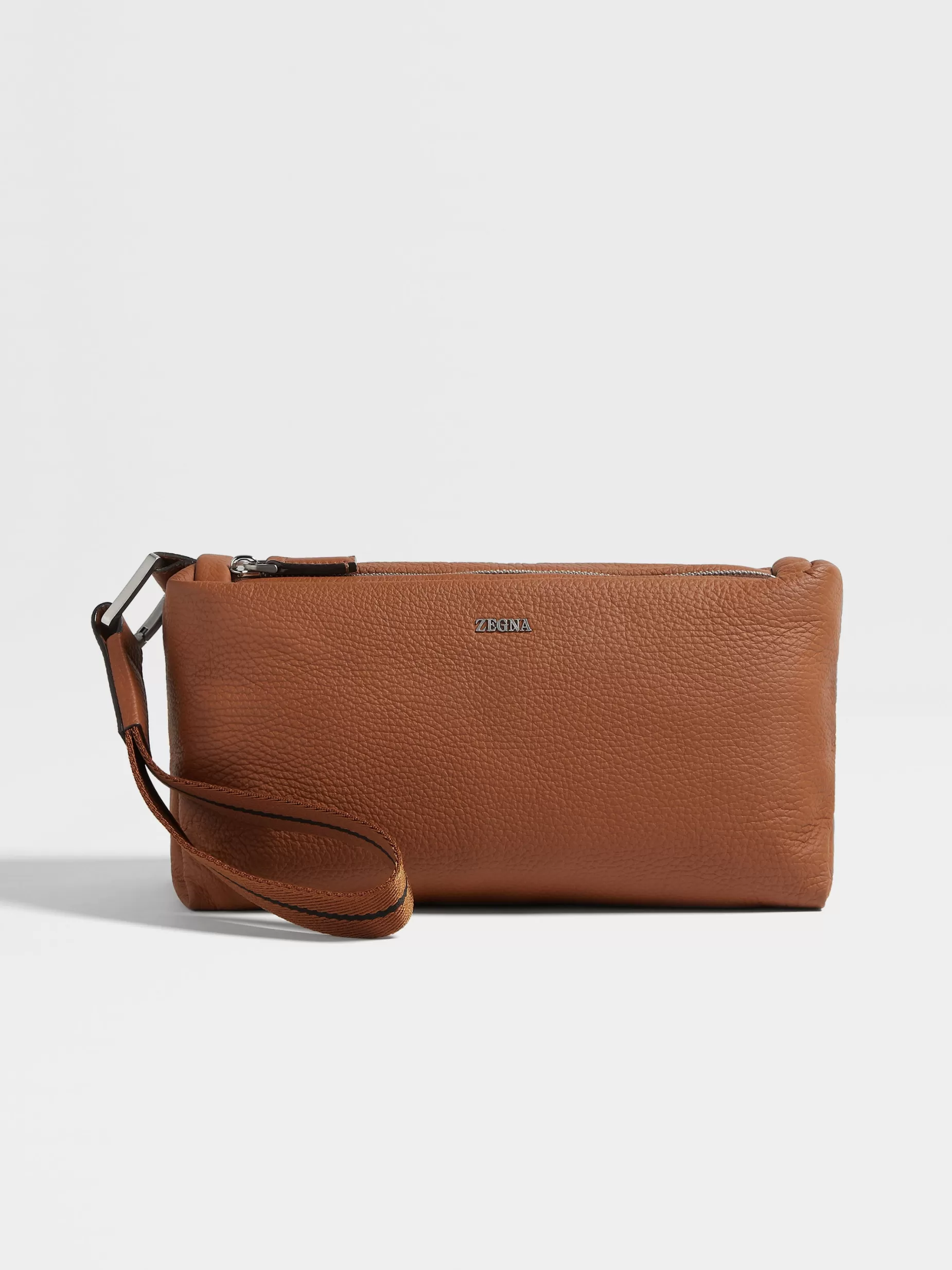 Pochette Softy en Cuir de Cerf<ZEGNA Hot