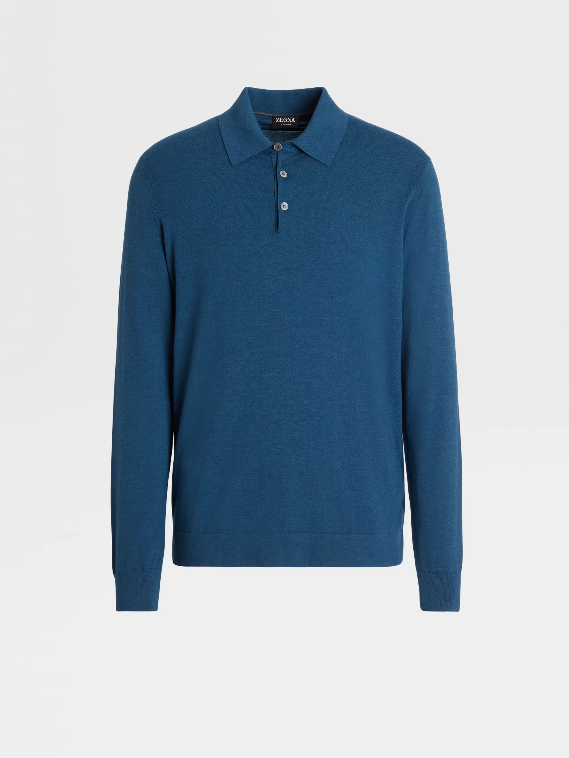 Polo en Laine 12milmil12 Bleu Sarcelle<ZEGNA Flash Sale