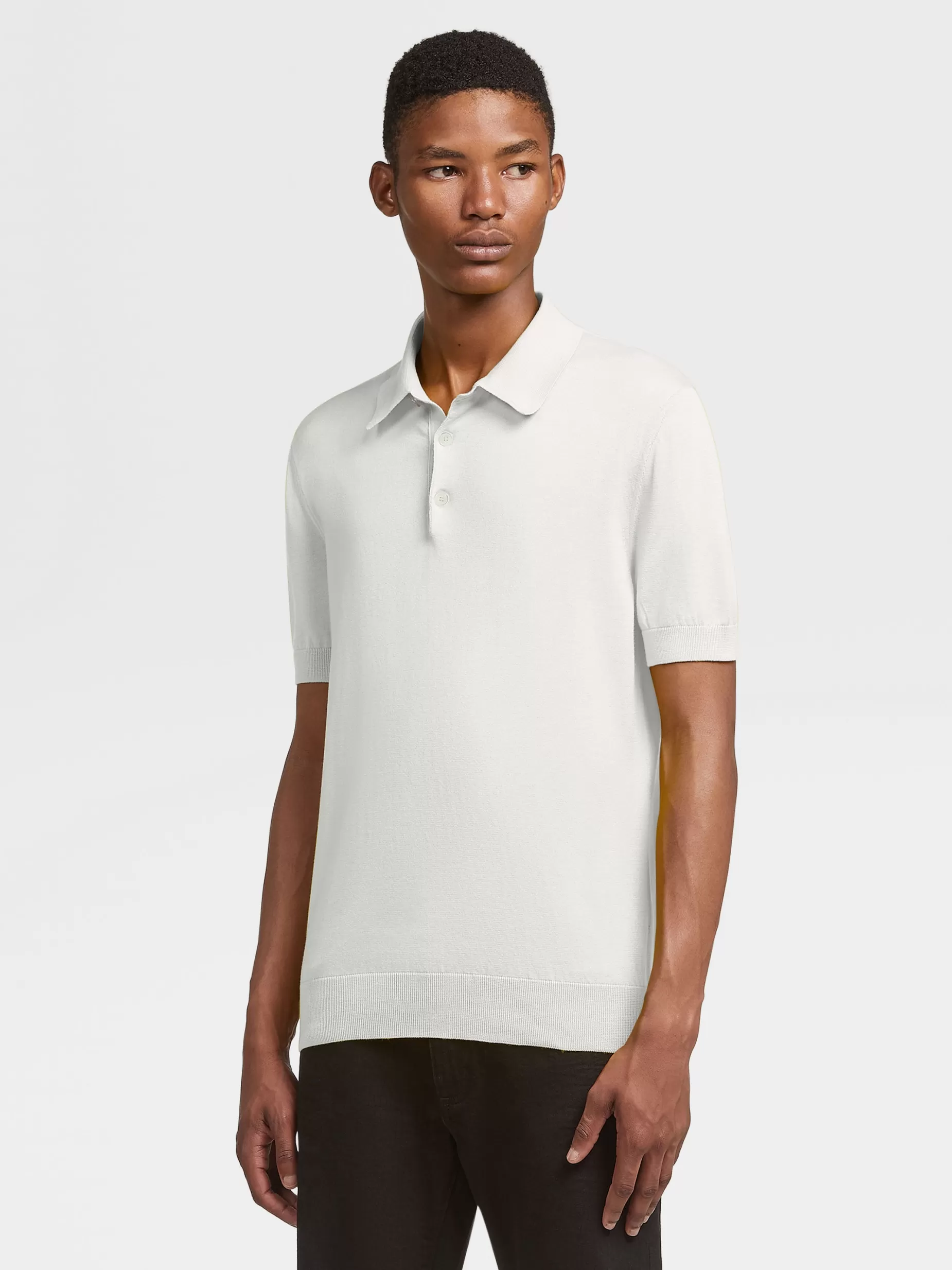 Polo en Premium Cotton<ZEGNA Shop