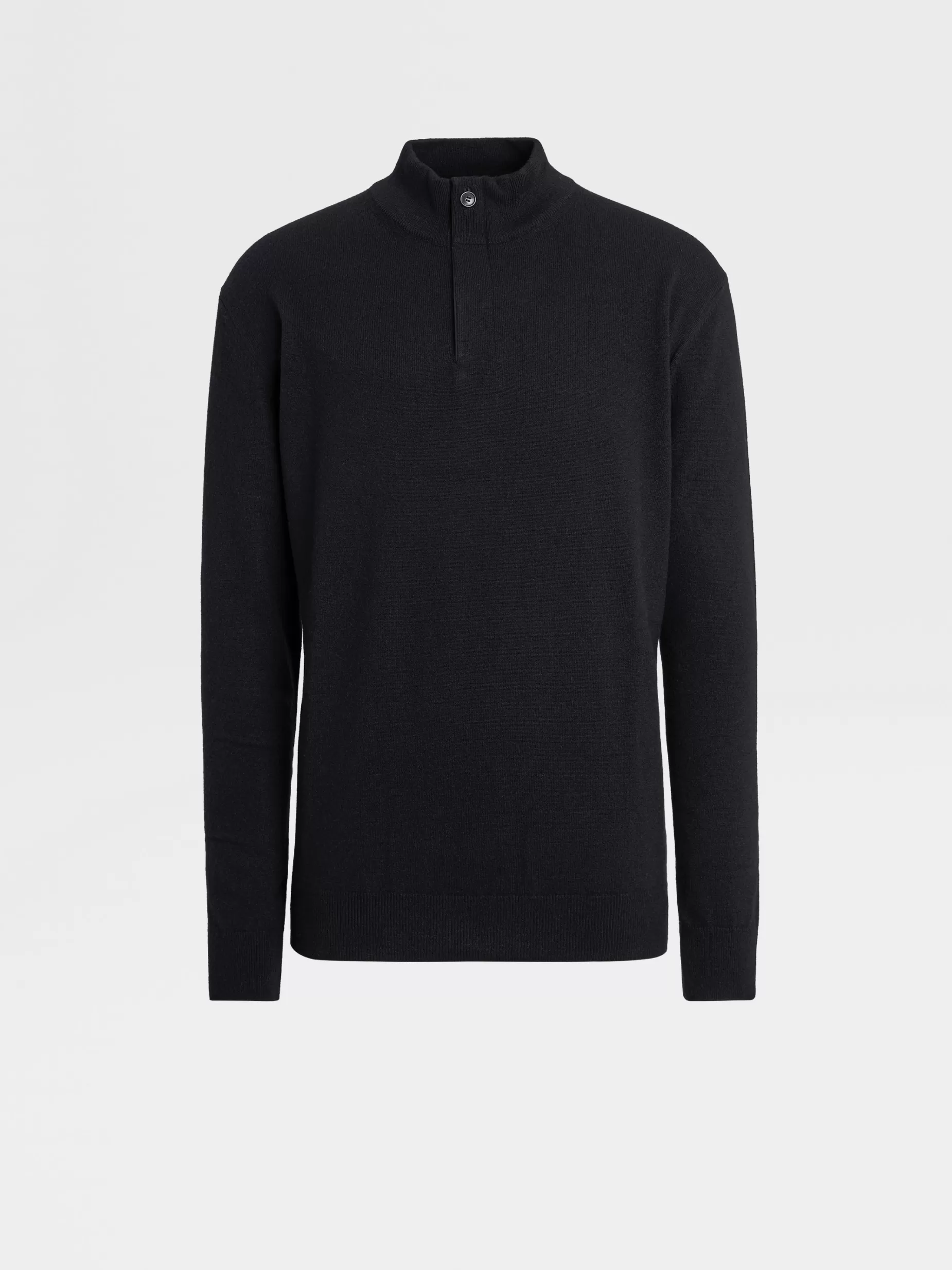 Pull à Col Montant Zippé en Oasi Cashmere<ZEGNA Fashion