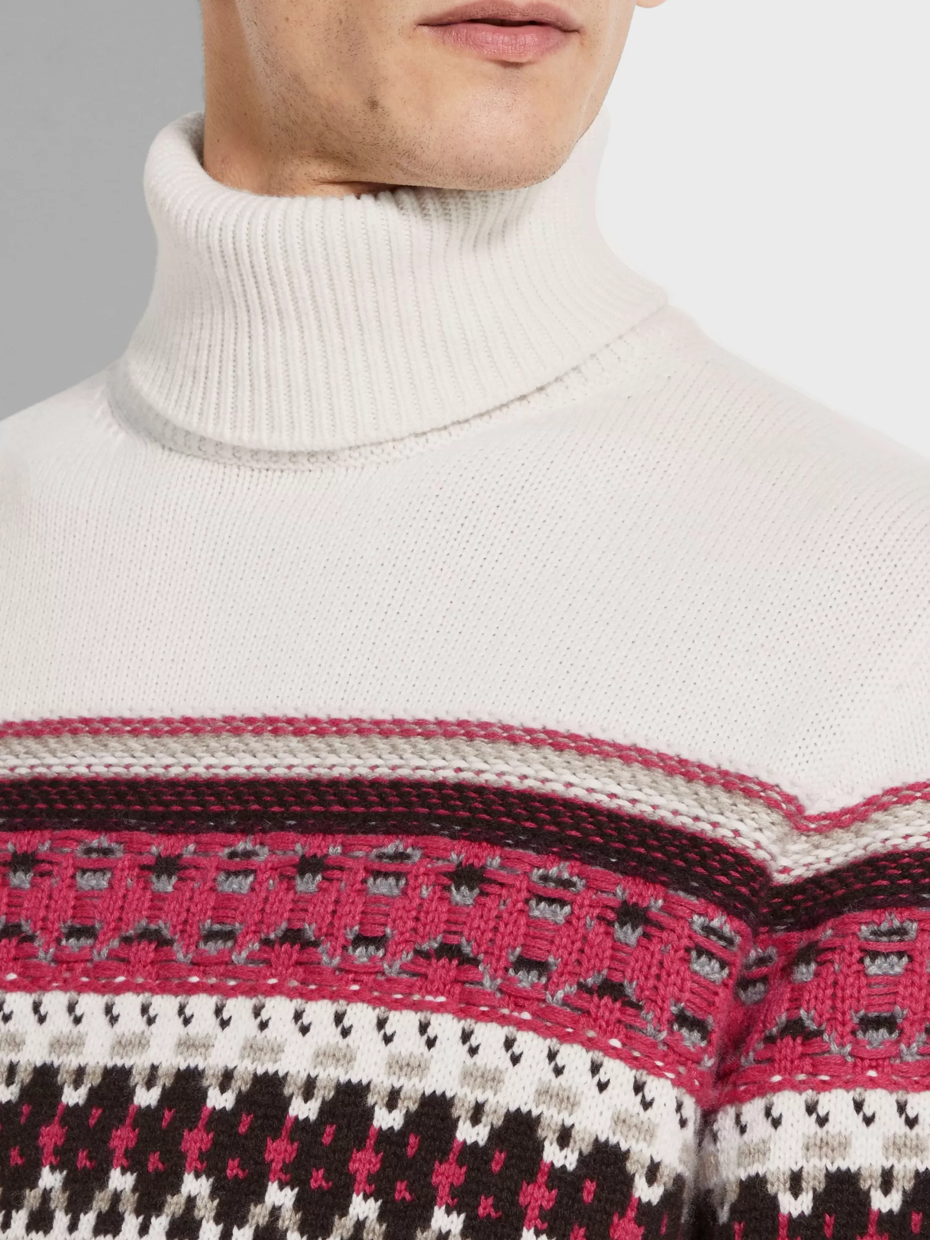 Pull Col Roulé en Oasi Cashmere<ZEGNA Store