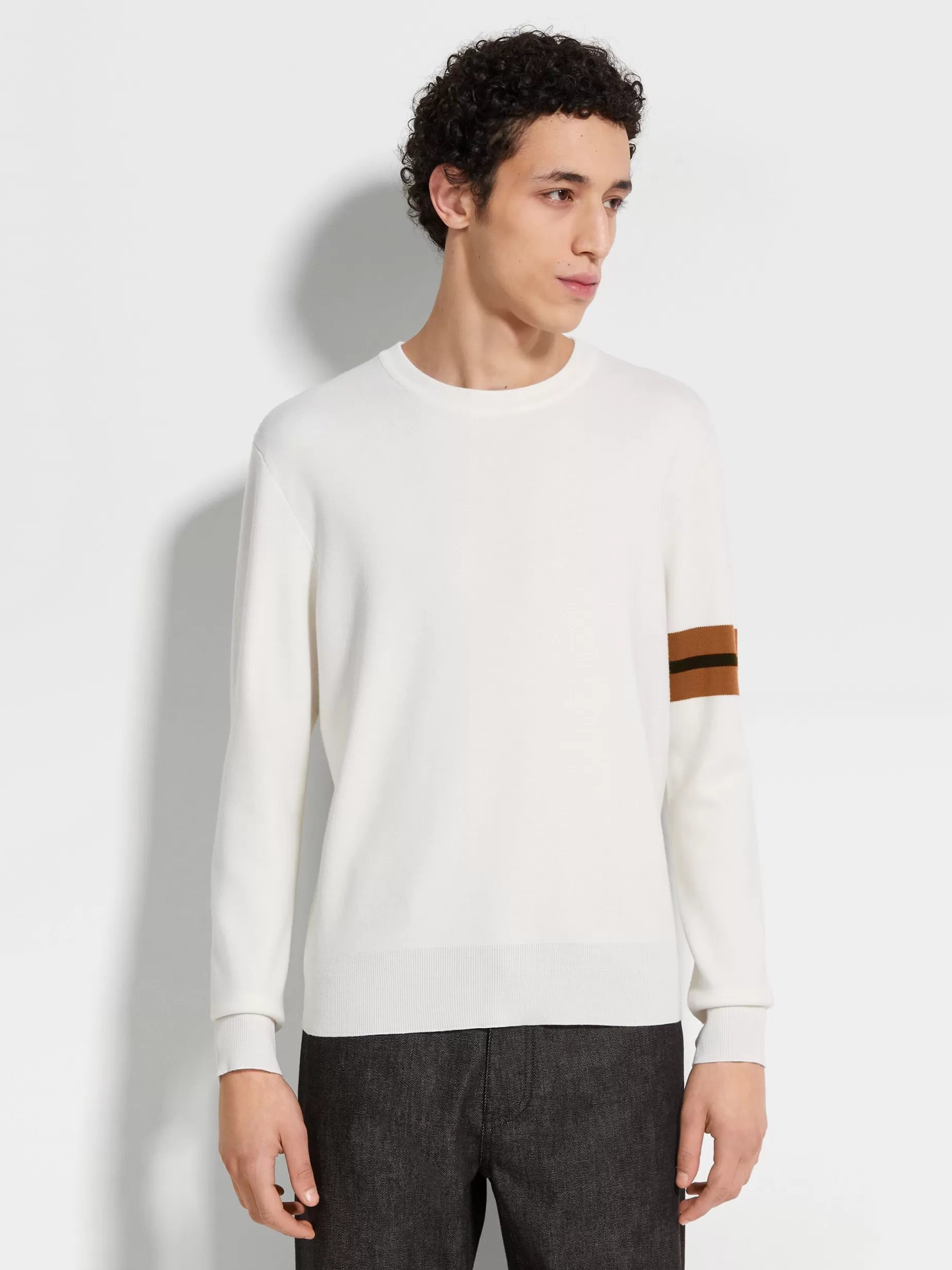 Pull Ras du Cou en Laine High Performance™<ZEGNA Discount