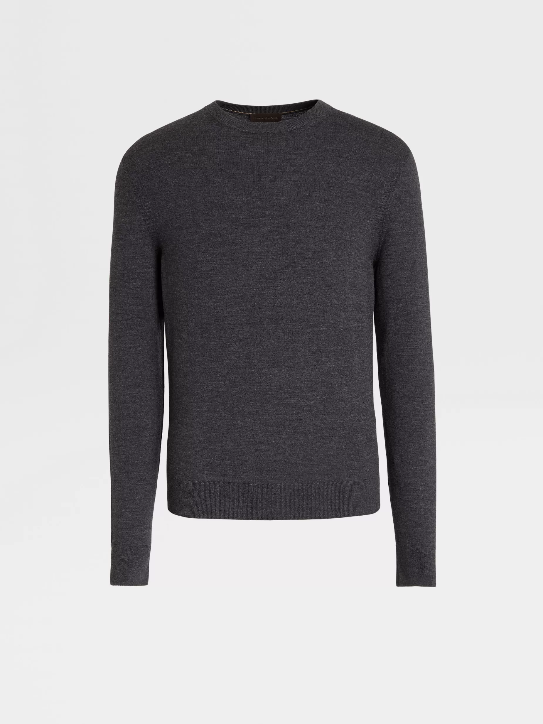 Pull Ras du Cou en Laine 12milmil12 Gris Foncé<ZEGNA Store