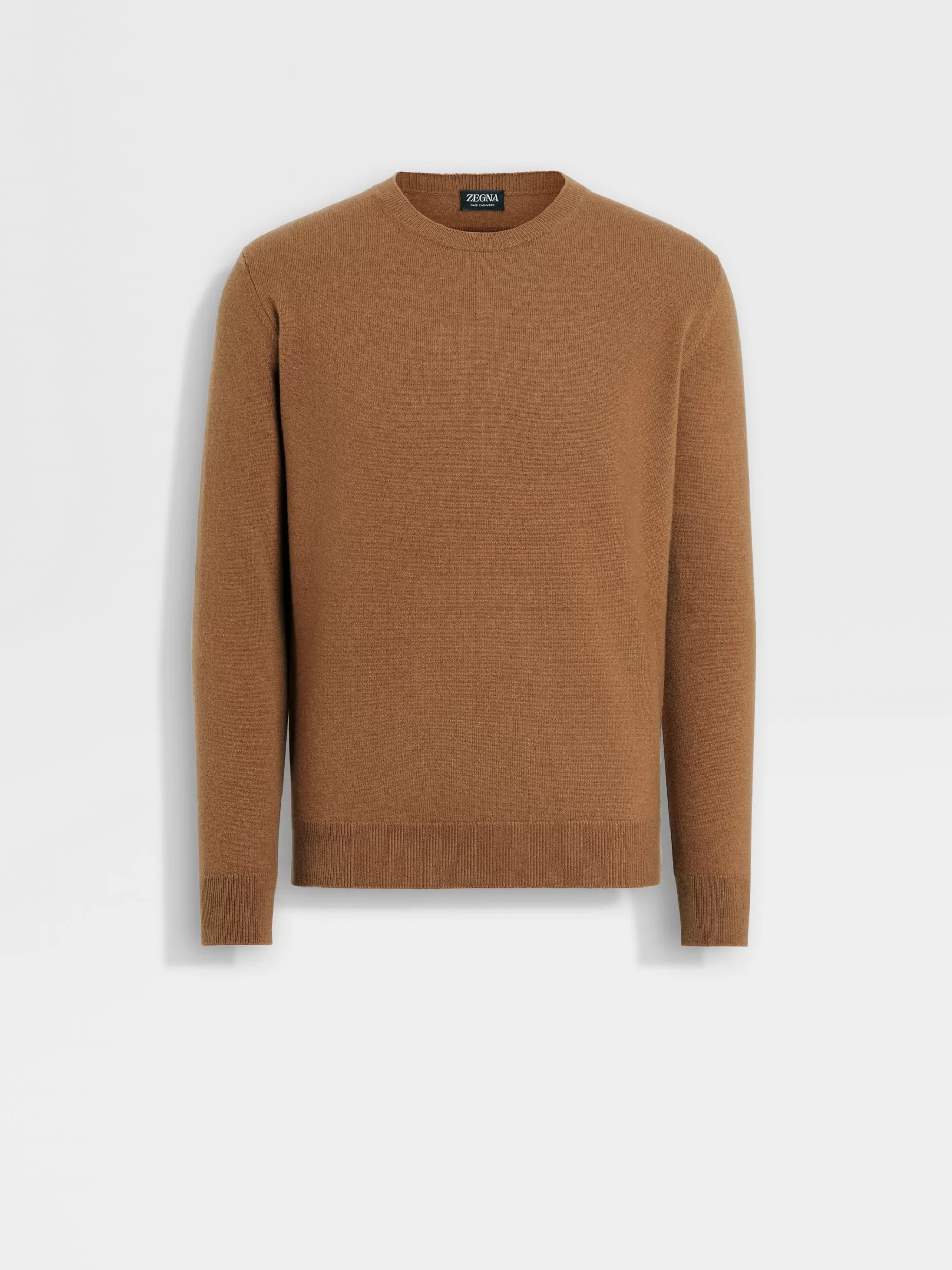 Pull Ras du Cou en Oasi Cashmere Foliage Foncé Chiné<ZEGNA Discount