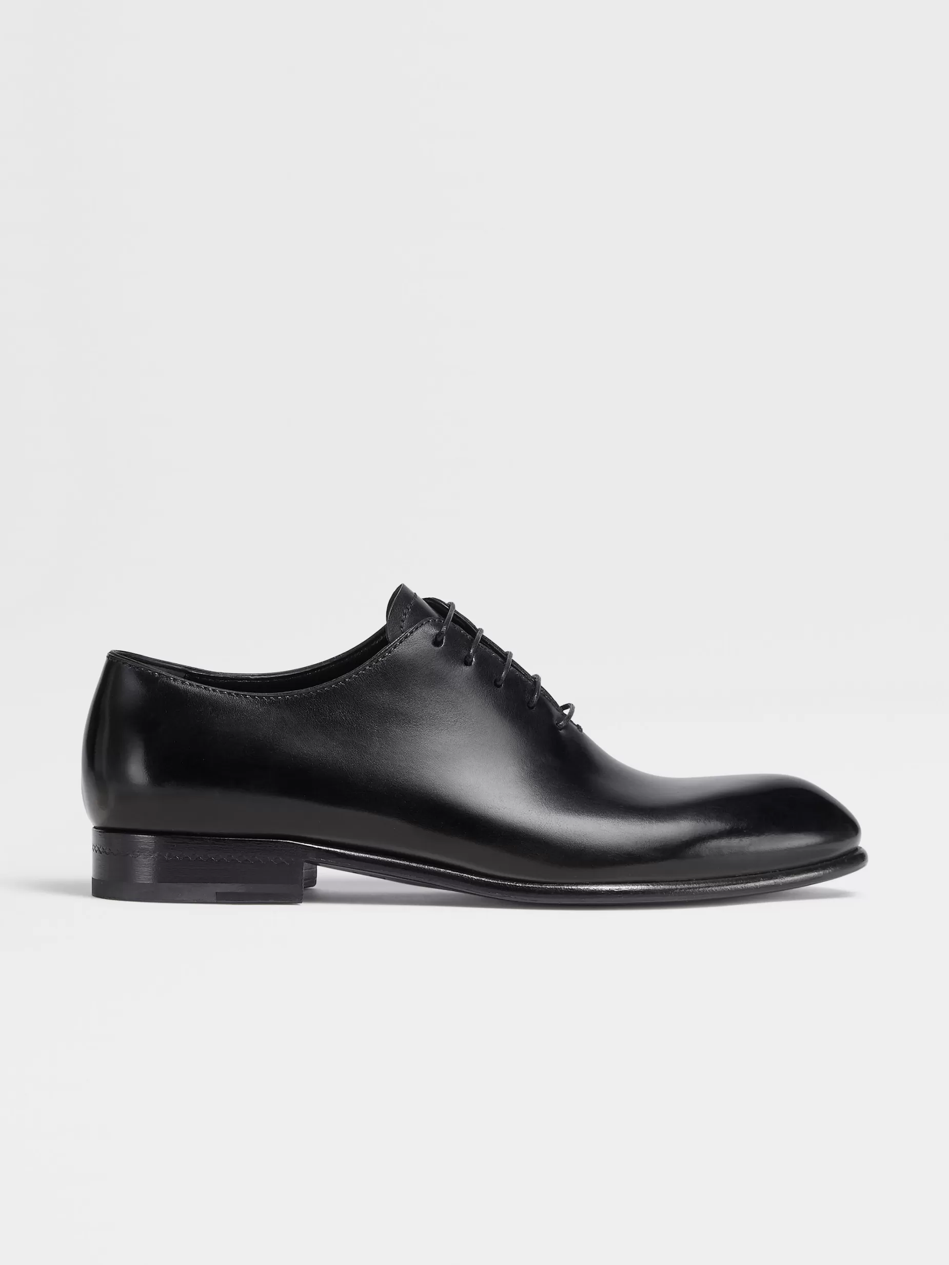 Richelieus Wholecut Vienna Evening en Cuir Poncé à la Main s<ZEGNA Discount