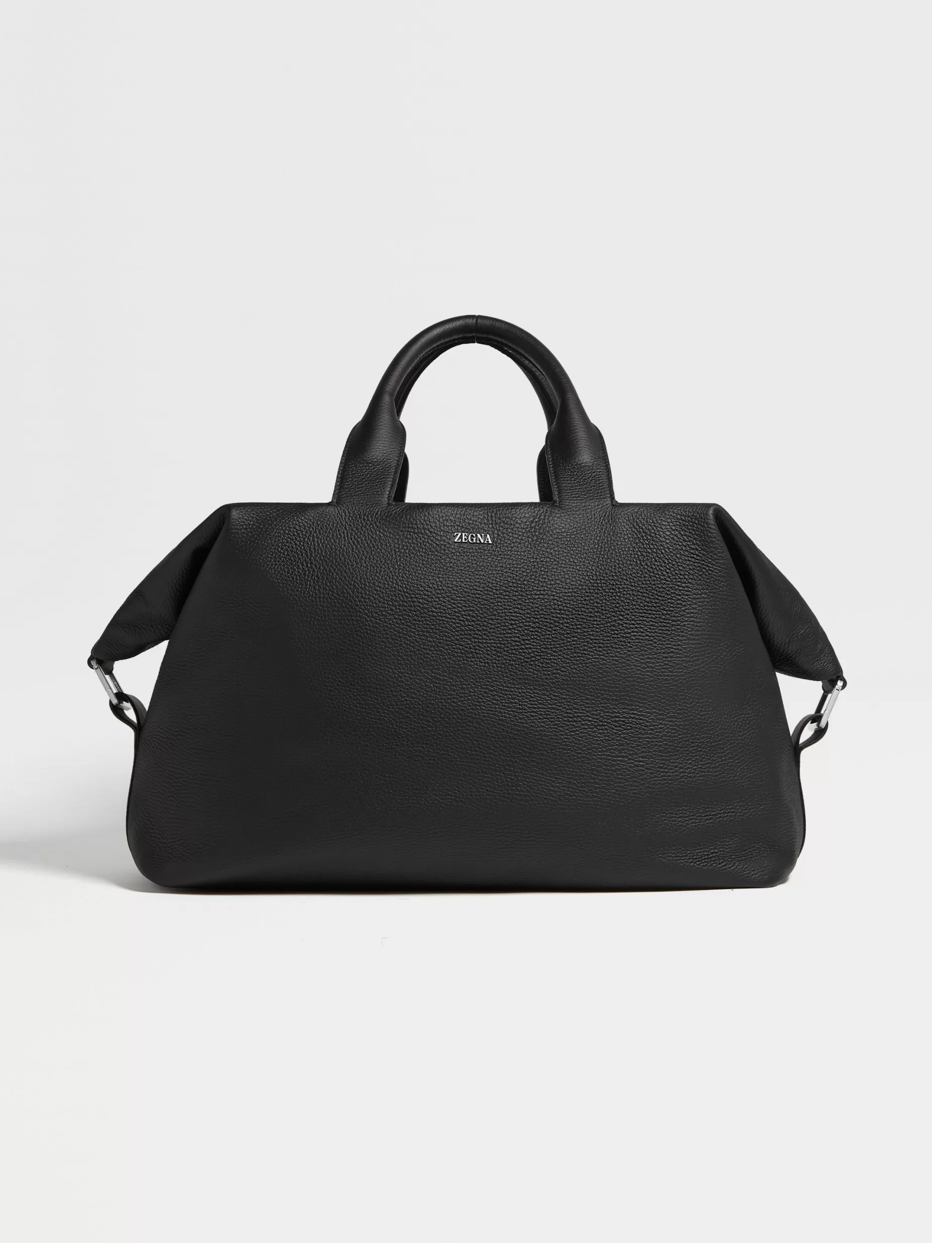 Sac de Voyage Raglan en Cuir de Cerf<ZEGNA Clearance