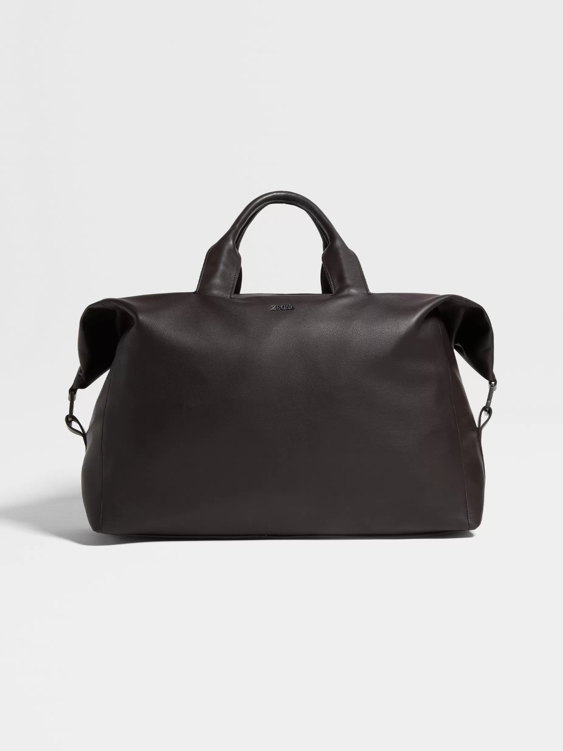 Sac de Voyage Raglan en SECONDSKIN Marron Foncé<ZEGNA Flash Sale