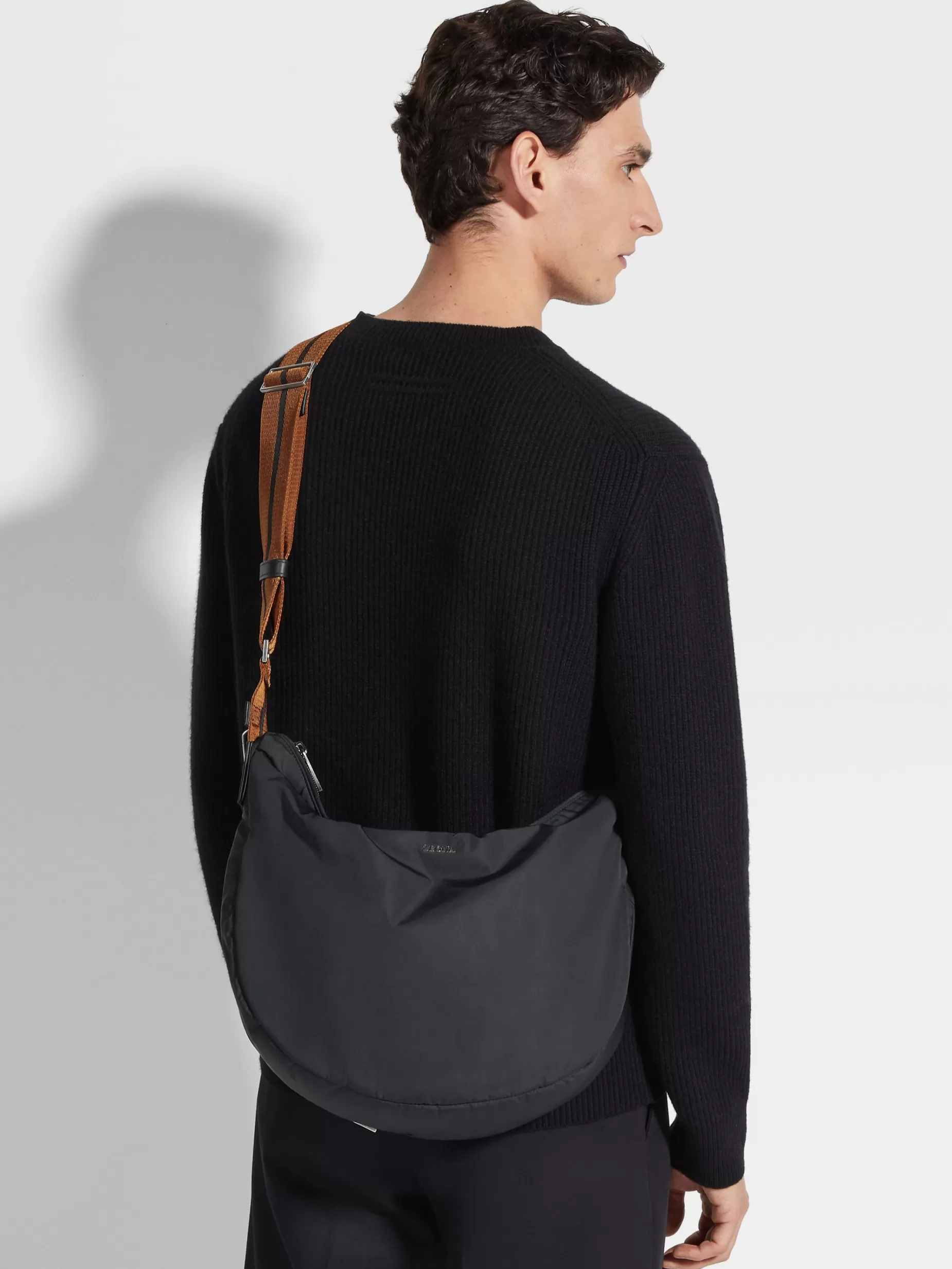 Sac Hobo Panorama Mini en Tissu Technique<ZEGNA Best