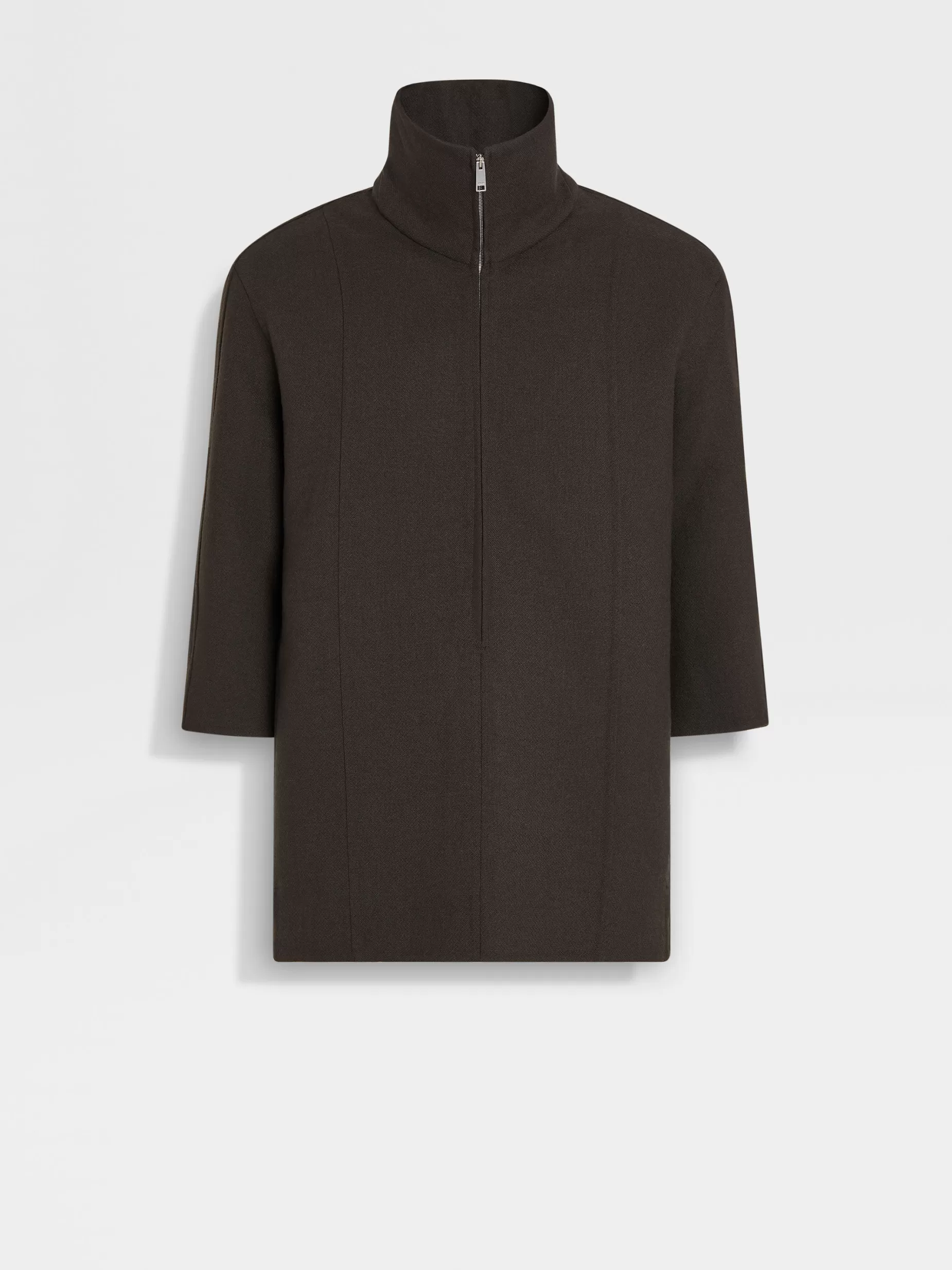 Surchemise en Trofeo™ Cashmere Marron Foncé<ZEGNA Fashion