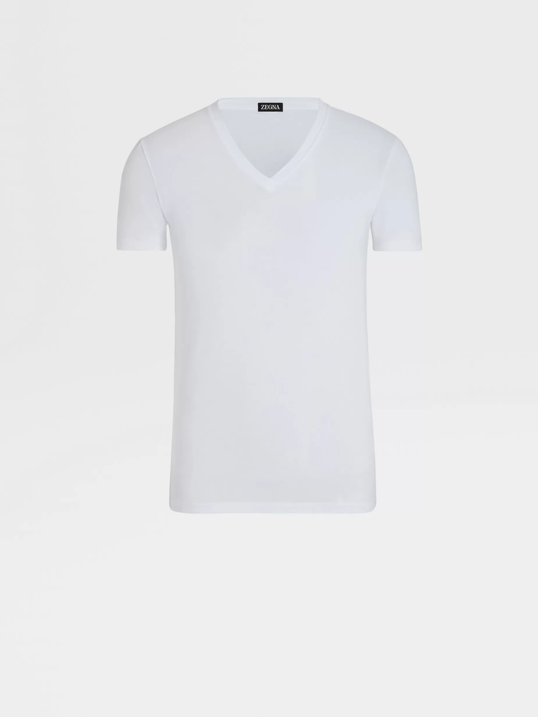 T-Shirt en Coton Extensible<ZEGNA Fashion