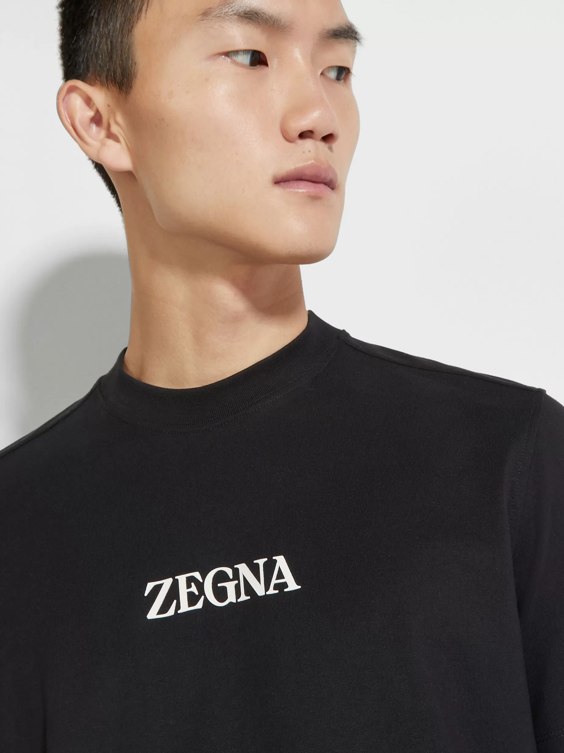 T-Shirt en Coton #UseTheExisting™<ZEGNA Flash Sale