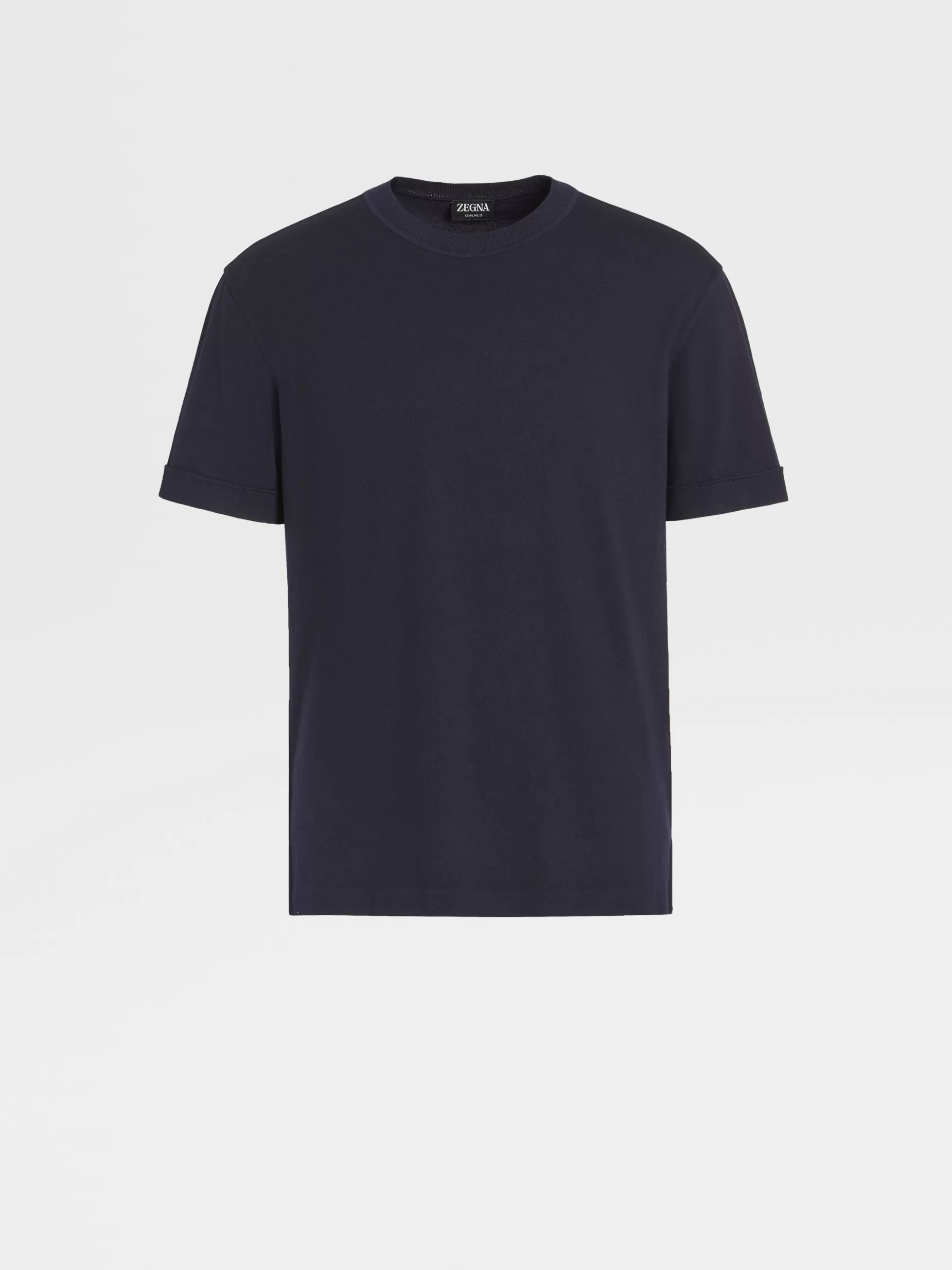 T-shirt en Laine 12milmil12 Bleu Marine<ZEGNA Hot