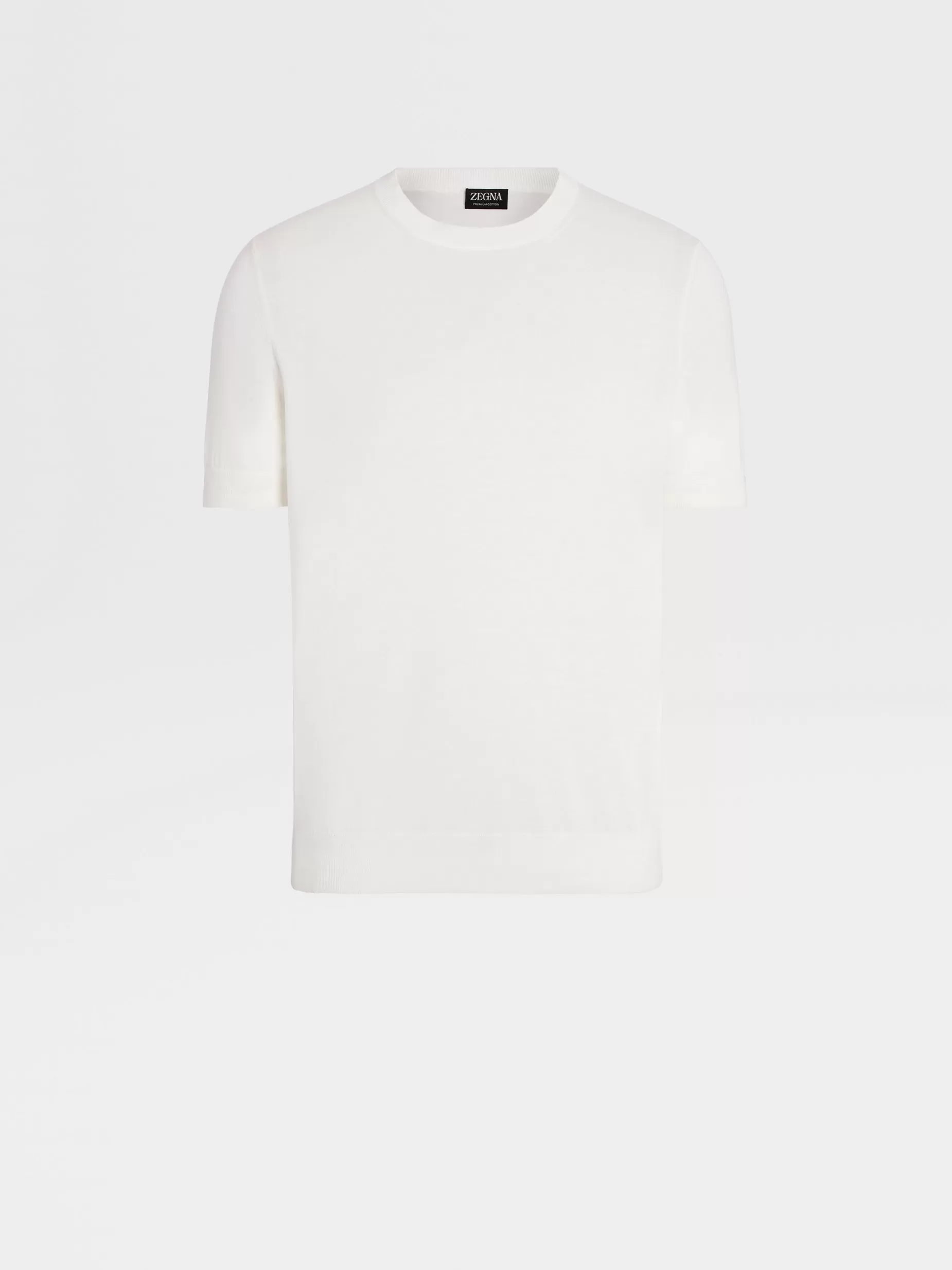 T-Shirt en Premium Cotton<ZEGNA Clearance